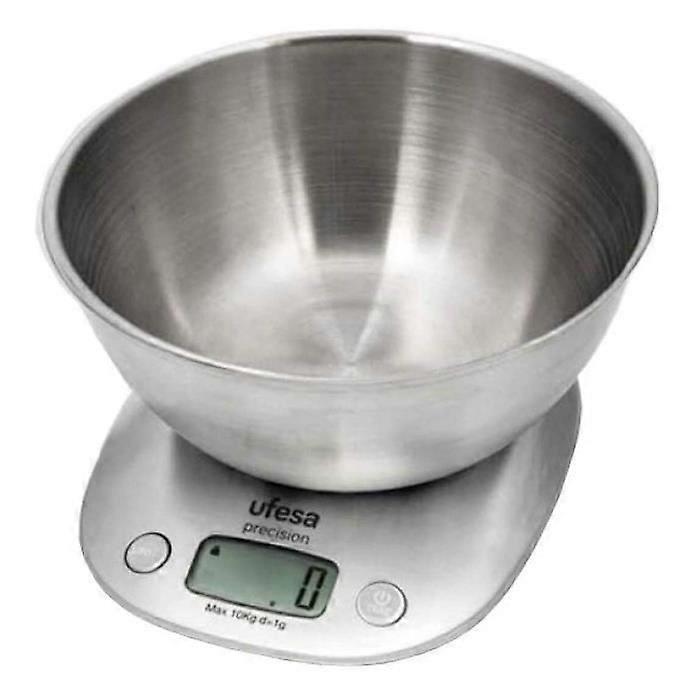 Balance de cuisine - UFESA - Acier inoxydable - Précision - Design élégant - Facile à nettoyer