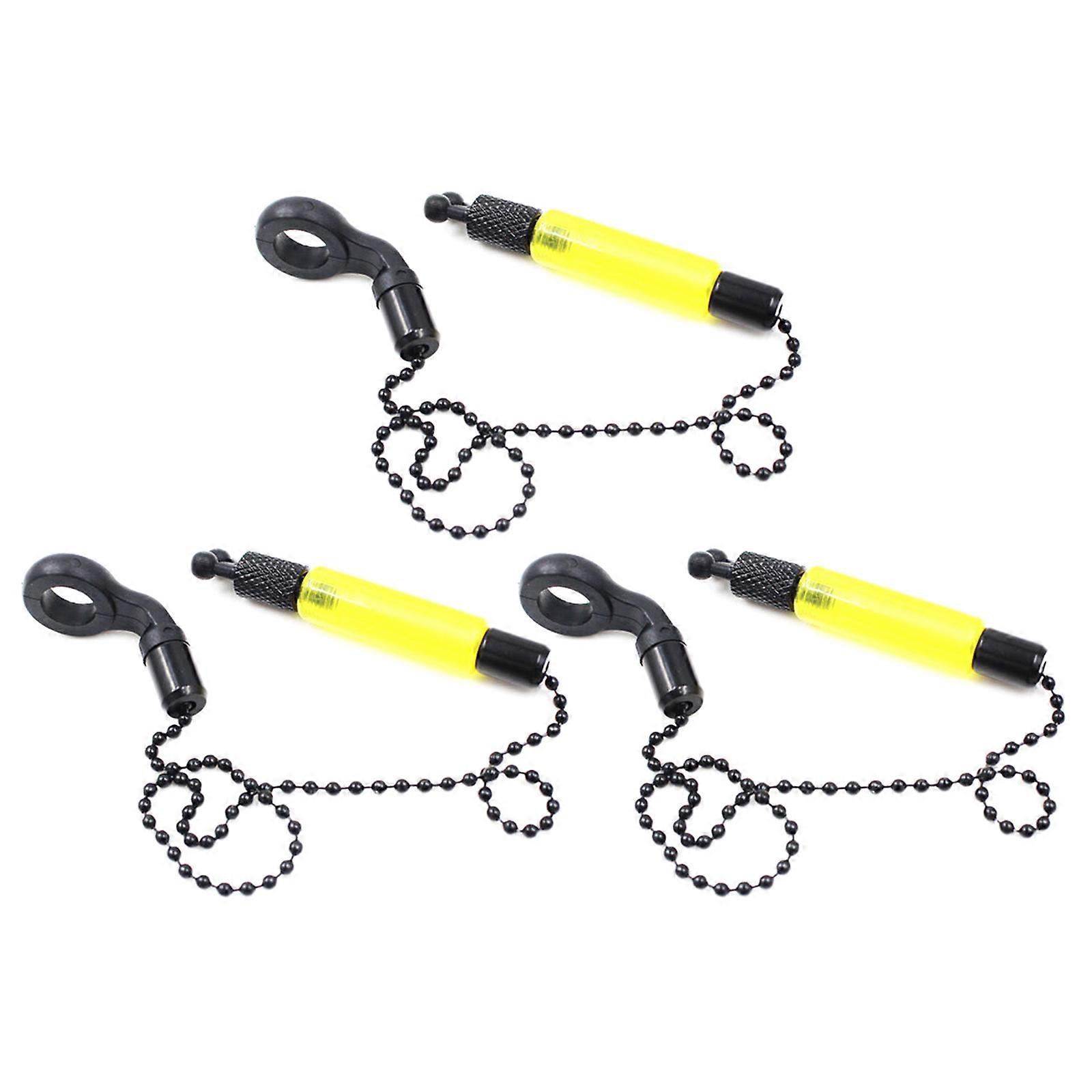 Fishing Swings Chain Alerts Bites Alarm Hanger Swings Fishing Hanger Tackle Hanger Clip Carp Rod Strikes Indicator Tool  Yellow