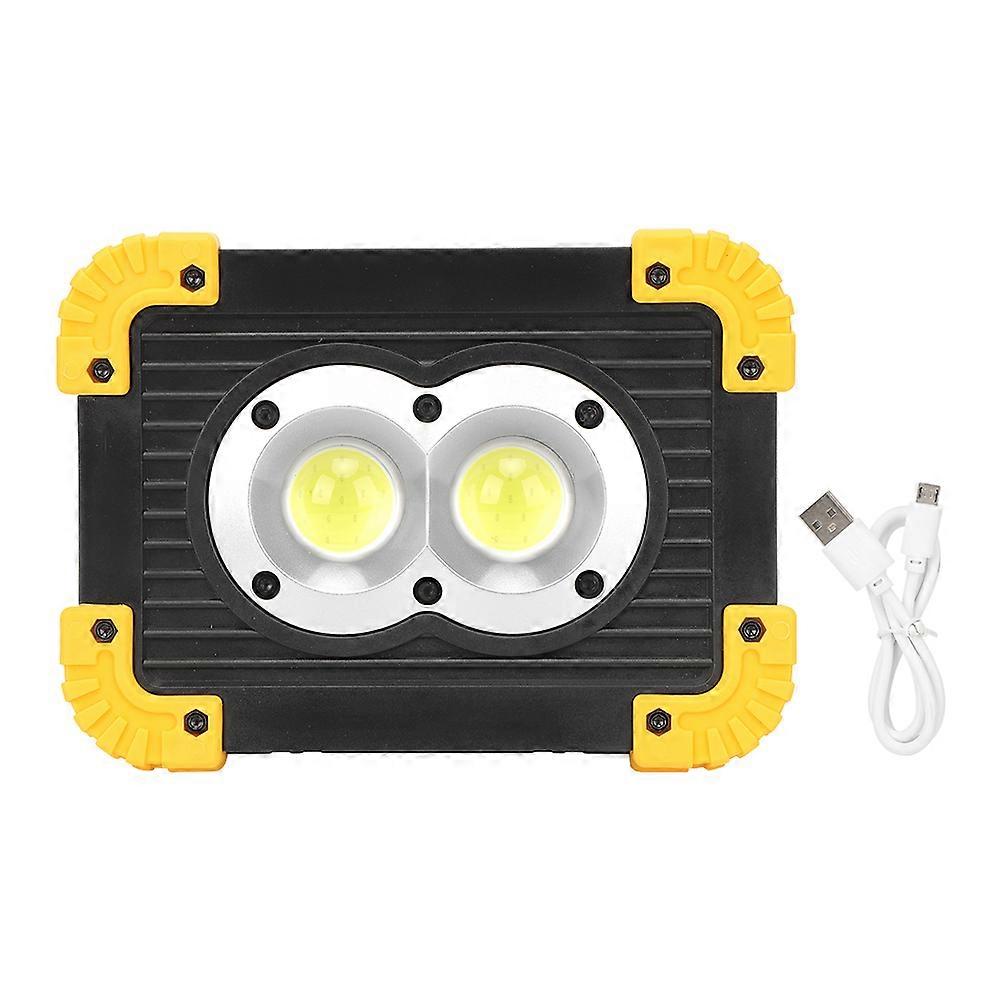 LL-802 ABS Multifunction COB Working Light Battery Mini Mobile Emergency Portable Camping Lamp