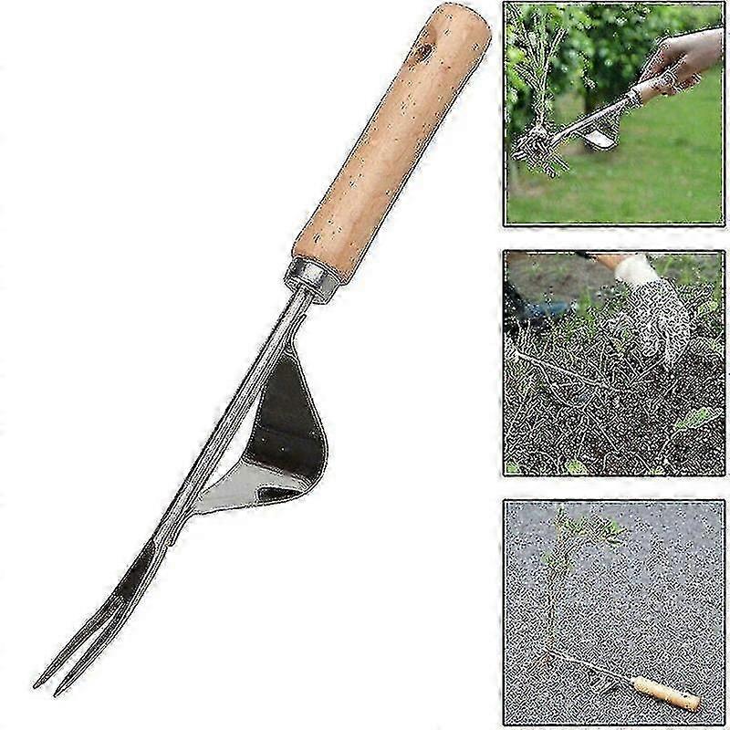 Stainless Steel Gardening Weeder for Rooting Ideal Weeding Tool