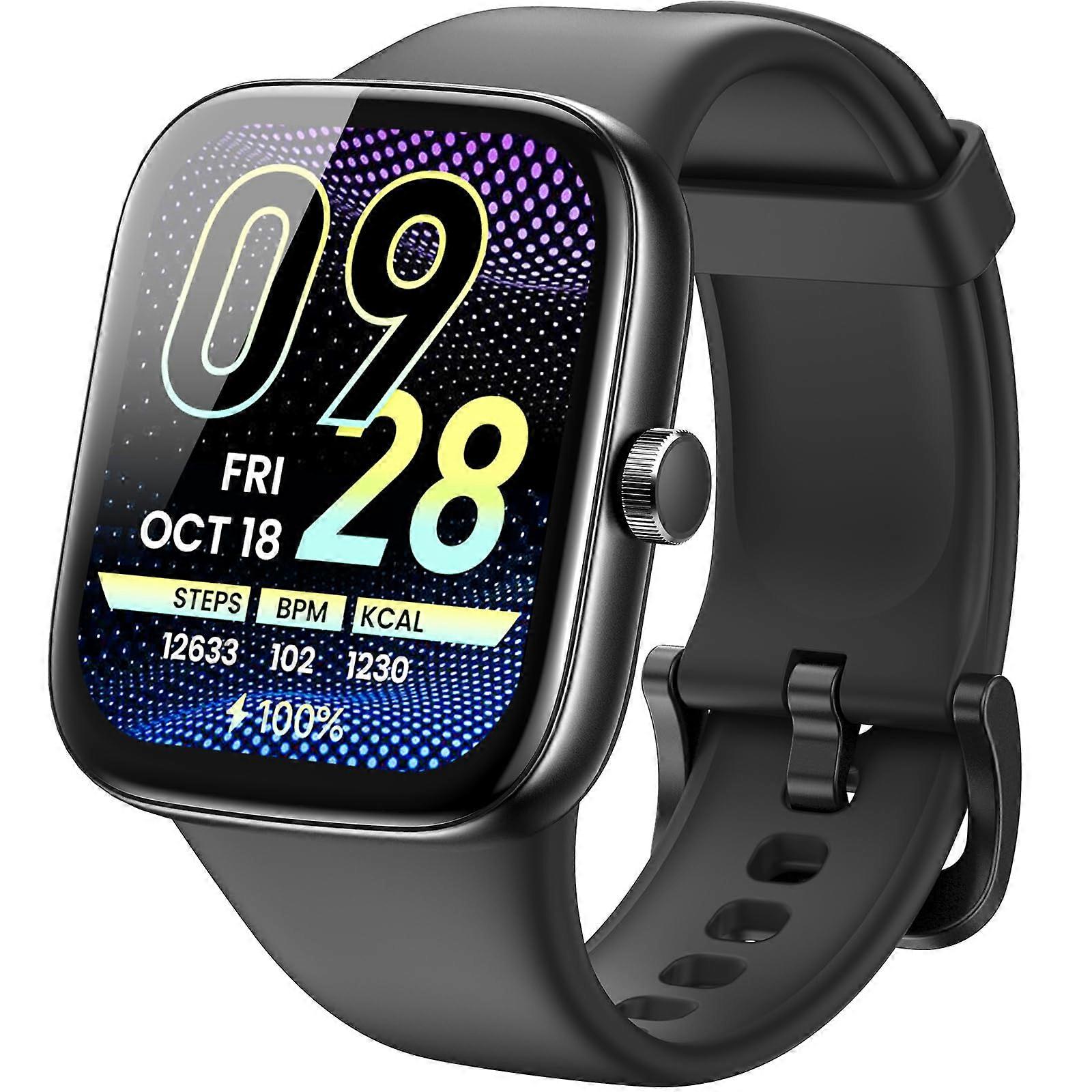 Smart Watch AMOLED S7 Bluetooth Calling Ultra HD Screen Dynamic Dial Message Push Exercise Mode Sleep Monitoring 1.85 Inch