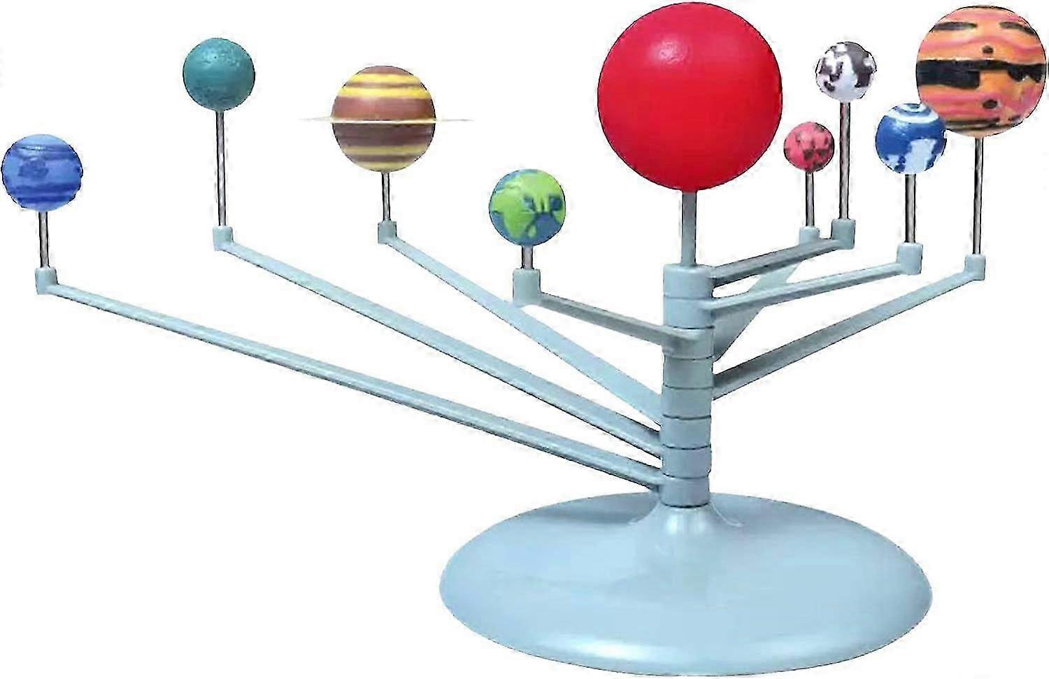 Solsystemet Barn Legetøj Planeter Astronomi Solsystemet Planetarium Model DIY 20ml Tw