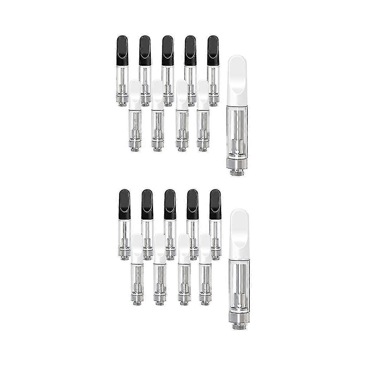 20pcs Empty 1.0ml Glass Storage Cartridges