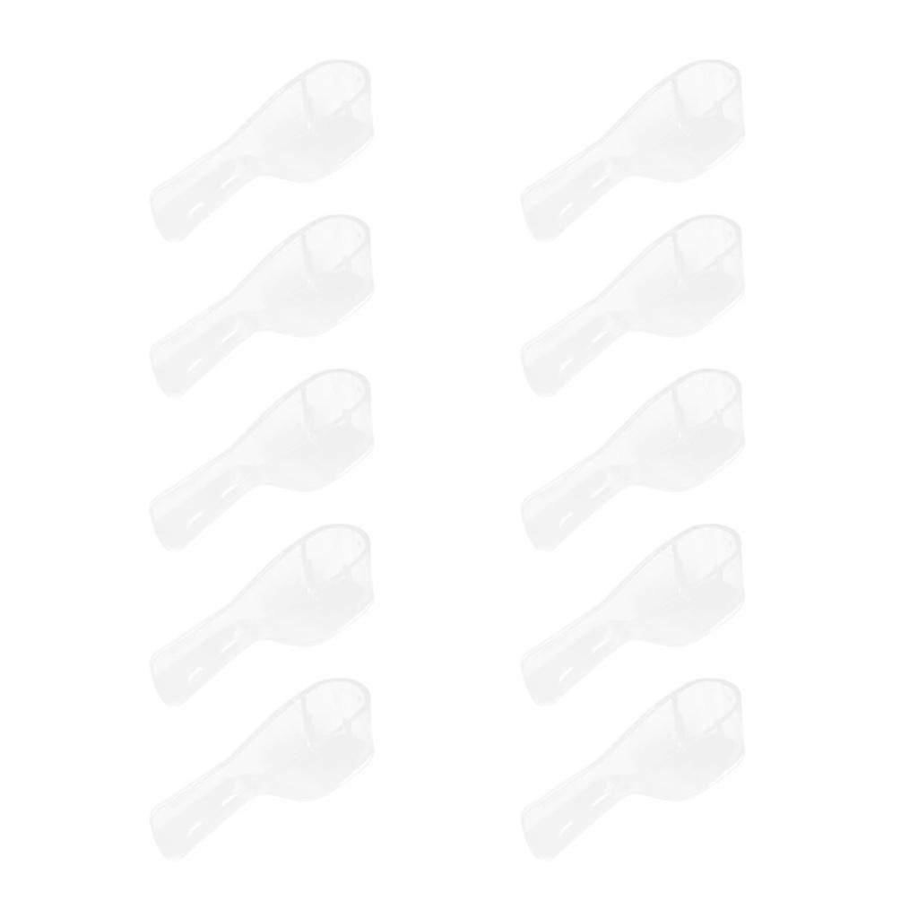 10x Portable Electric Toothbrush Replacement Brush Head Cover Dust Caps Kit