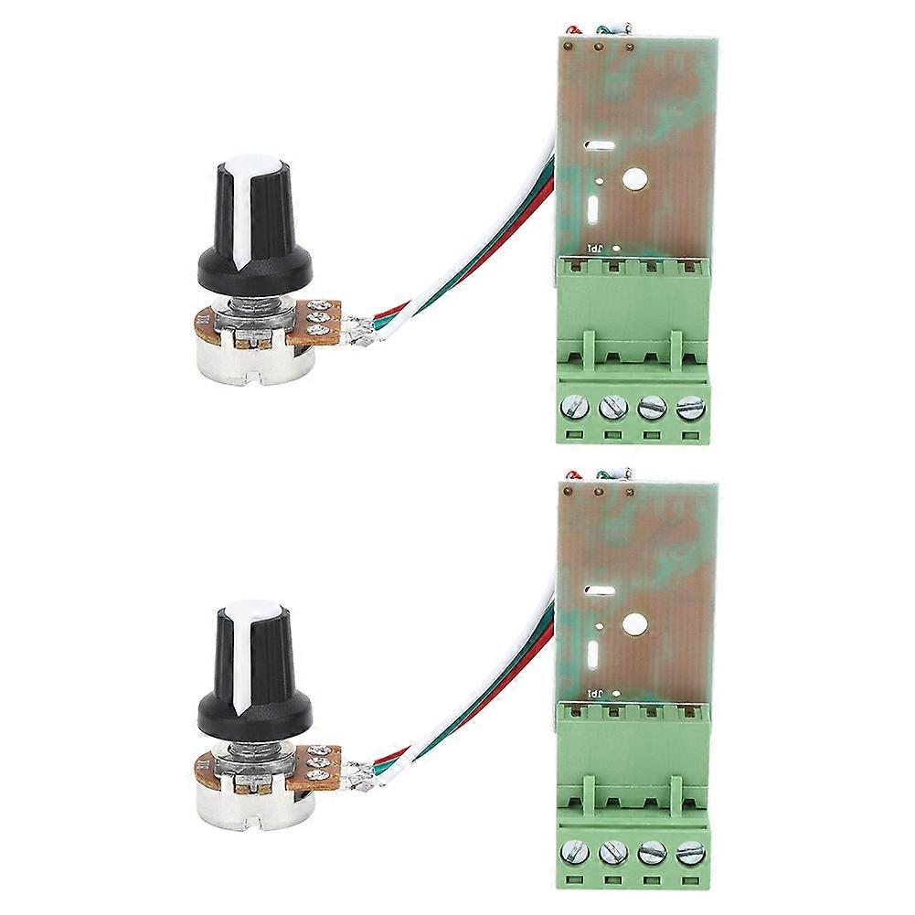 2Pcs LED Dimming Controller Manual Knob Dimmer Brightness Control Light Switch 15A

12-24V