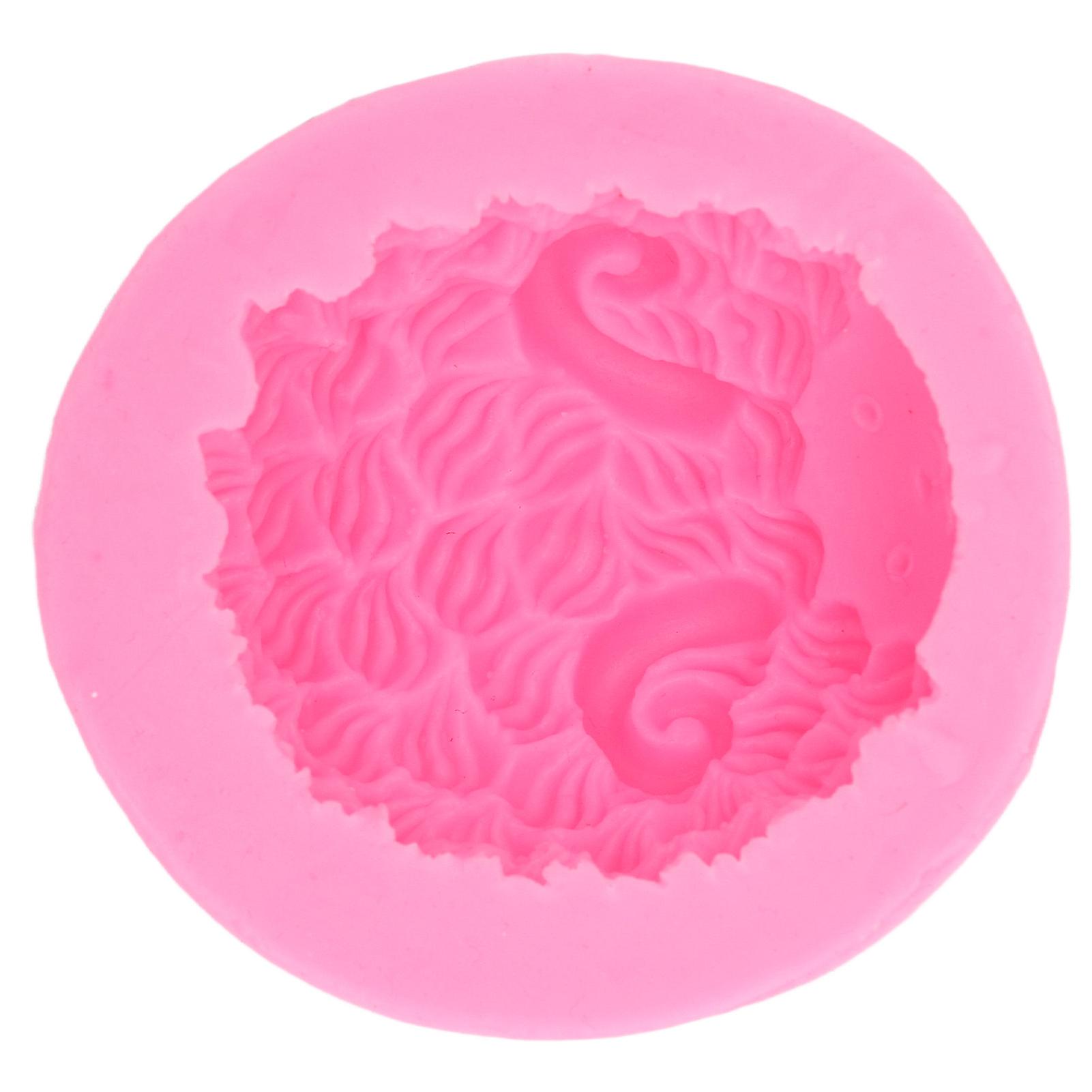 Pink Flexible Silicone Sheep Shape Mold for DIY Cake 3D Baking