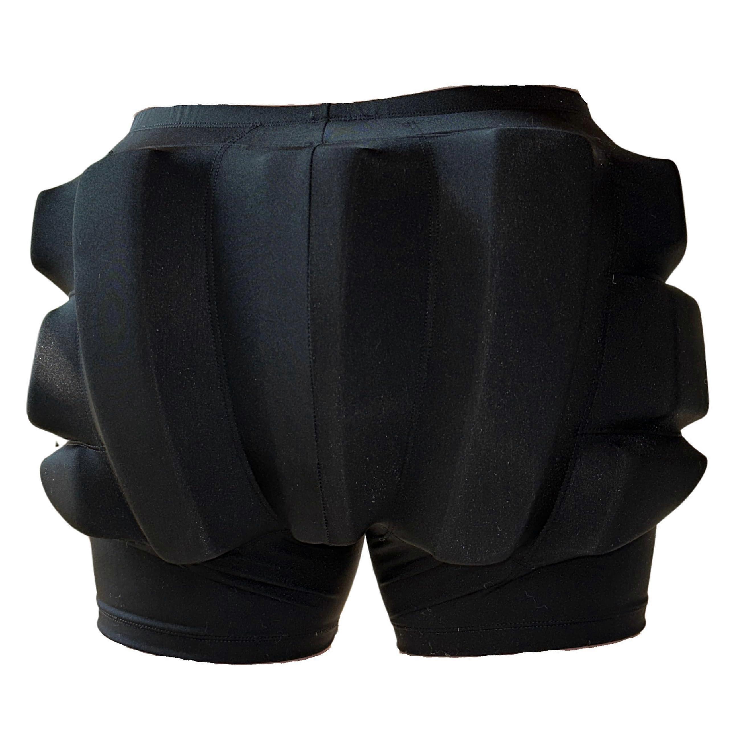 Extra Thick Padded Figure Skating Shorts. Double Thickness Crash Pad Pants for Skating