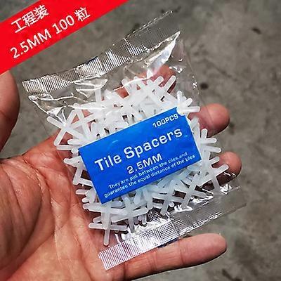 100pcs 1mm 2mm Cross Tile Leveling System Ceramic Floor Spacers 100 Pcs