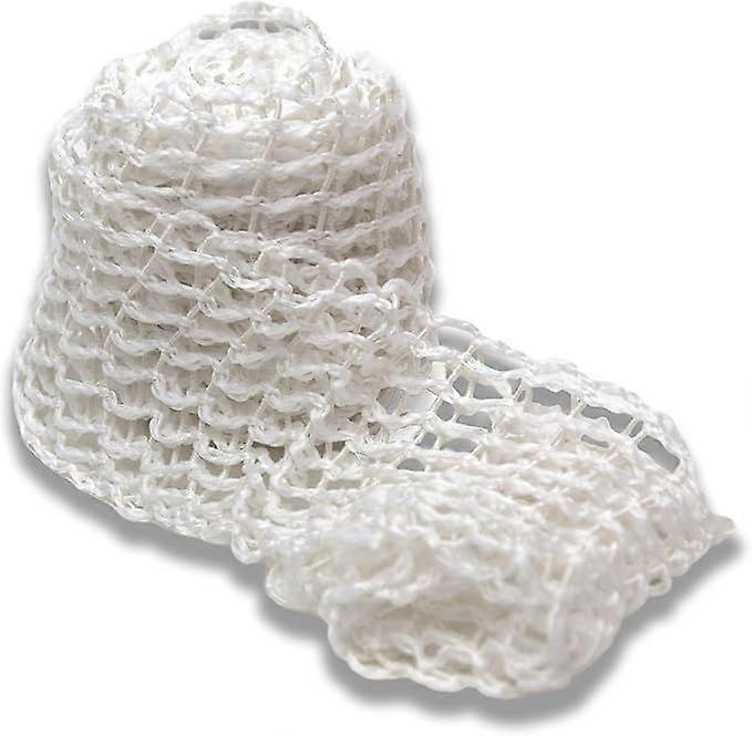 Stretch Meat Net, Butcher Net for Stuffed Meat, Roasts, Smoked Meat or Beef Fillets, Made of Polyester, White, Approx. 2m Length, 1 Unit