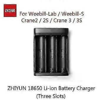 18650 Batterijlader voor Zhiyun-Tech Weebill-S Crane2 2S 3 3S Stabilisatoren 2 of 3 Slot Type C Onderdelen