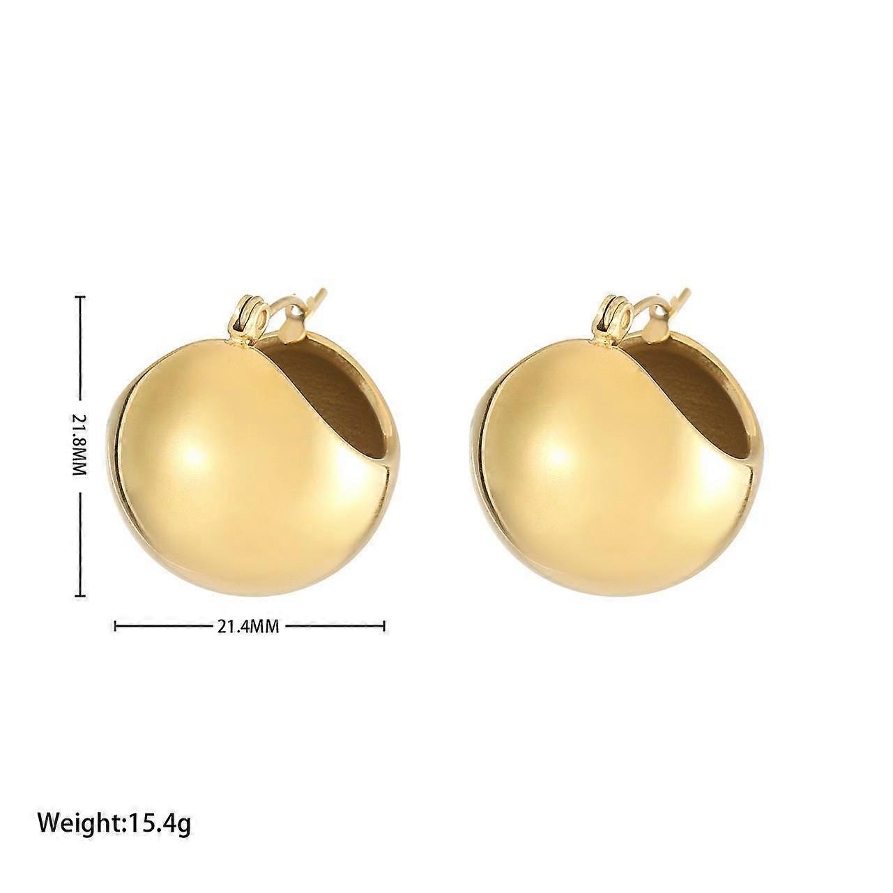 Temperament earrings niche design, retro, empty hollow, cold air ear decoration