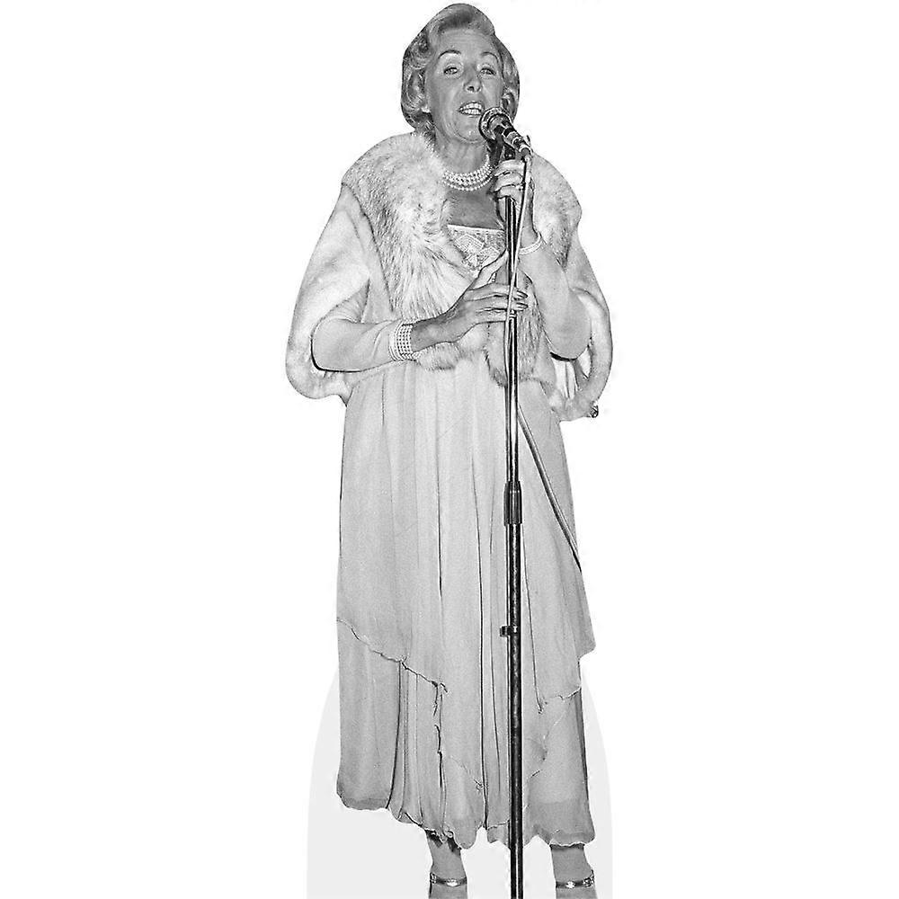 Vera Lynn (Singing) Cardboard Cutout (lifesize OR mini size). Standee. Stand Up.