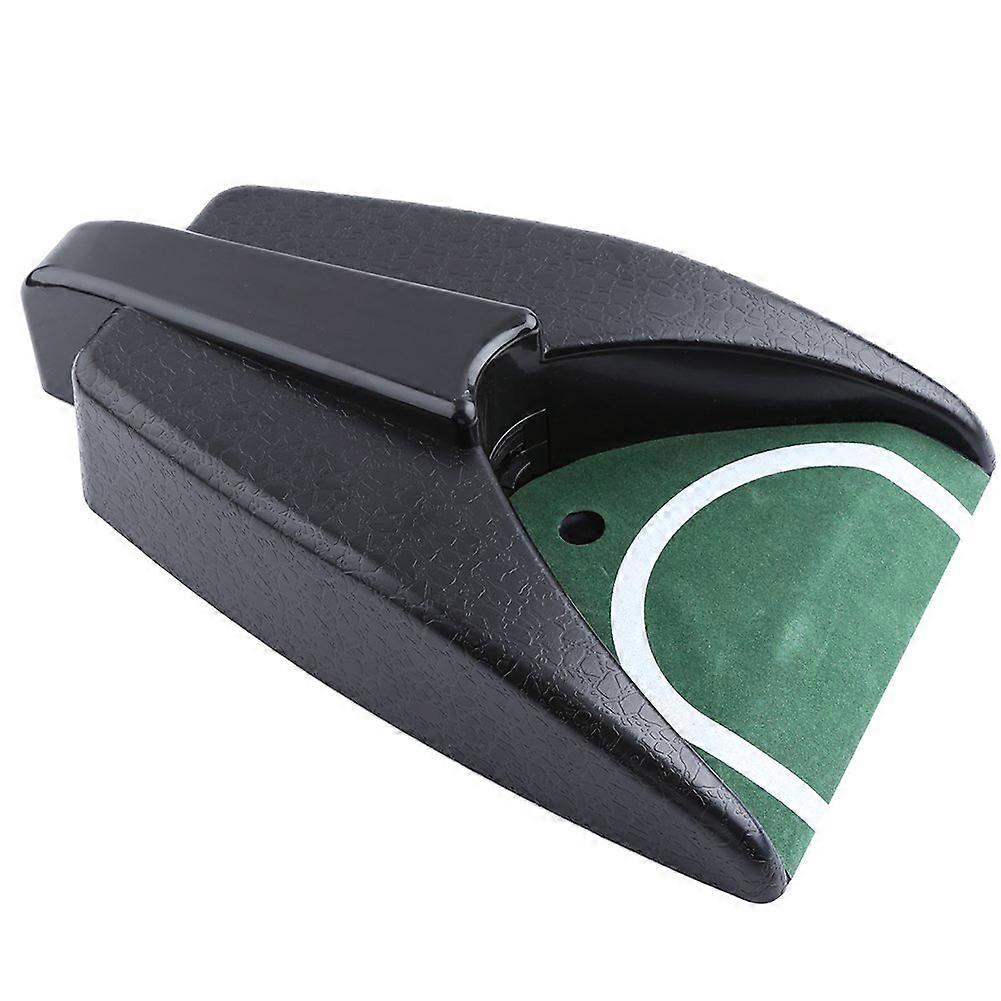 Golf Return Putting Mat, Simulated Green Putt Cup Auto Returning Golf Cup Indoor Training Practice Training Aid for Practice