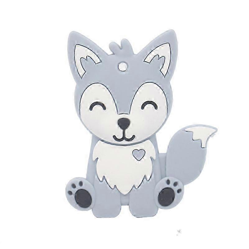 Sensory Chew Necklace for Kids, Boys and Girls - Fox Chewable Necklace for Teething, Autism, Biting, ADHD, SPD, Chewing Foxy Sensory Motor Aids Teethe