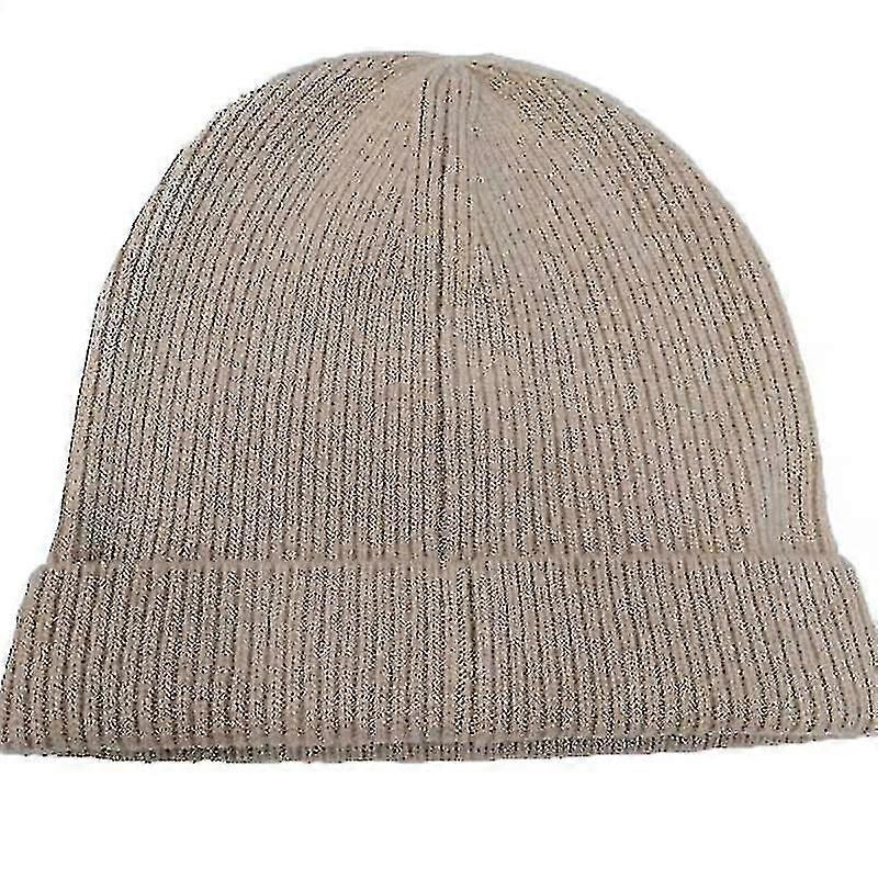 Autumn/ Winter Solid Warm Knitted Beanies Hat, Men