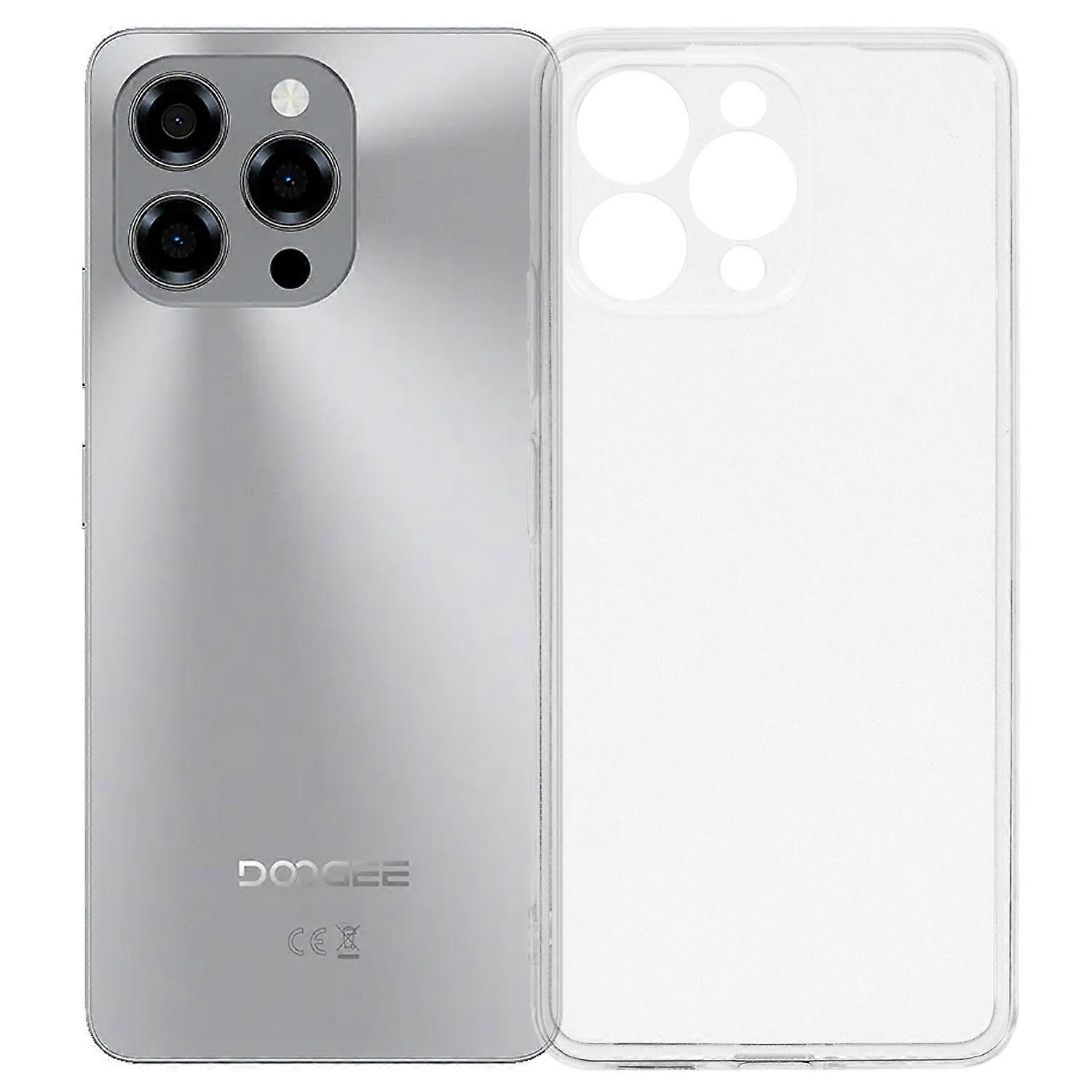 For Doogee Note 58 Case Soft TPU Drop Protection Phone Cover - Transparent