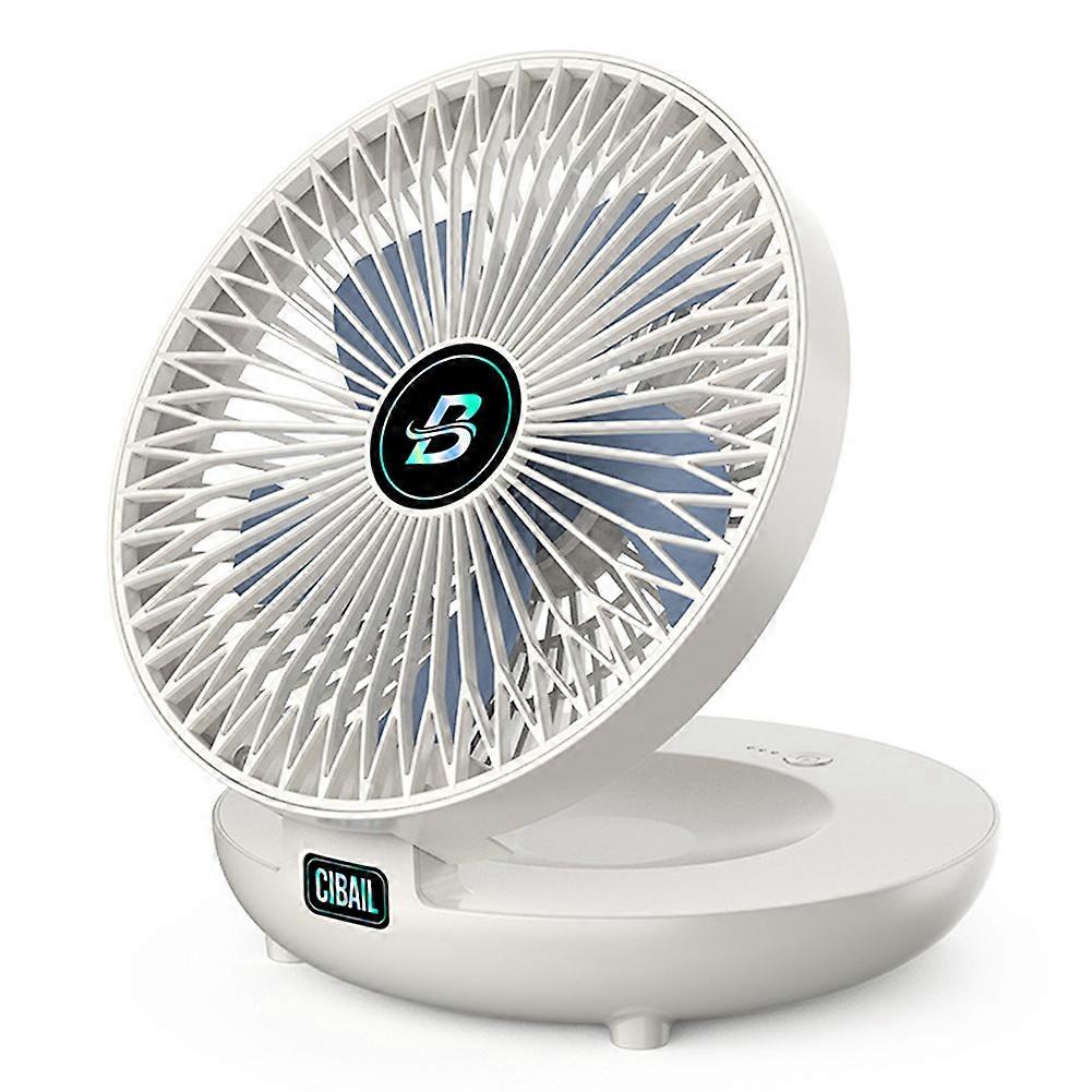 Hanging/Desk Fan,Home Mini Ceiling Fan,1200 mAh Battery,Foldable Save Space,3 Speeds Strong Wind,Summer Quiet Cooler for Room