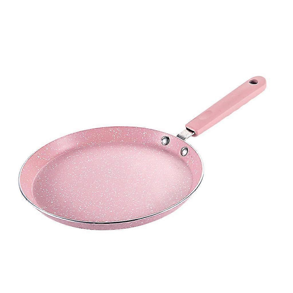 Flat Bottom Pan Pink Non-stick Pot For Gas Stoves And Cooker Use Mini Omelettes Fried Eggs Pancake Baking Pans Multifunctional Frying Pot