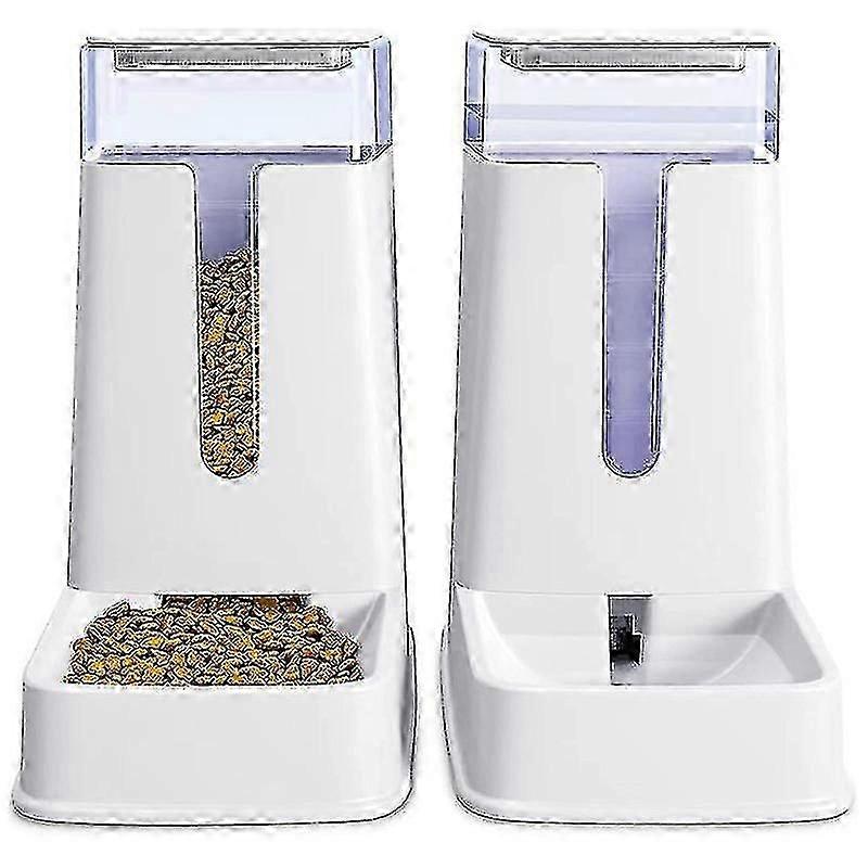 القط المغذي والقط موزع المياه في مجموعة 2 حزم التلقائي الكلب المغذي والكلب موزع المياه ل