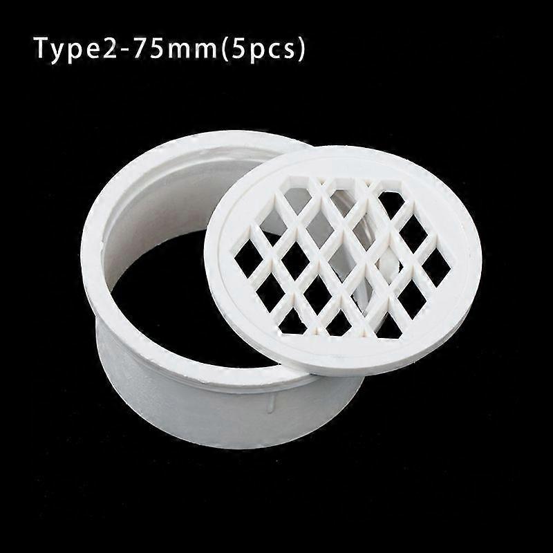 Drainage Plumbing Fitting Durable Anti-blocking Tube Filter Net Simple Floor Drain Balcony Drainage Cover Rain Pipe CapCraft Pipe Cleaners