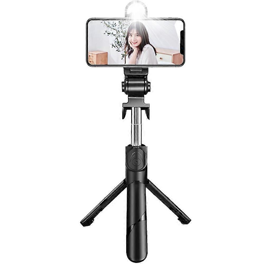Selfie Stick Tripod With Remote And Led Light, Extendable Selfie Stick For Iphone And Android Smartphone Best Gift For Women