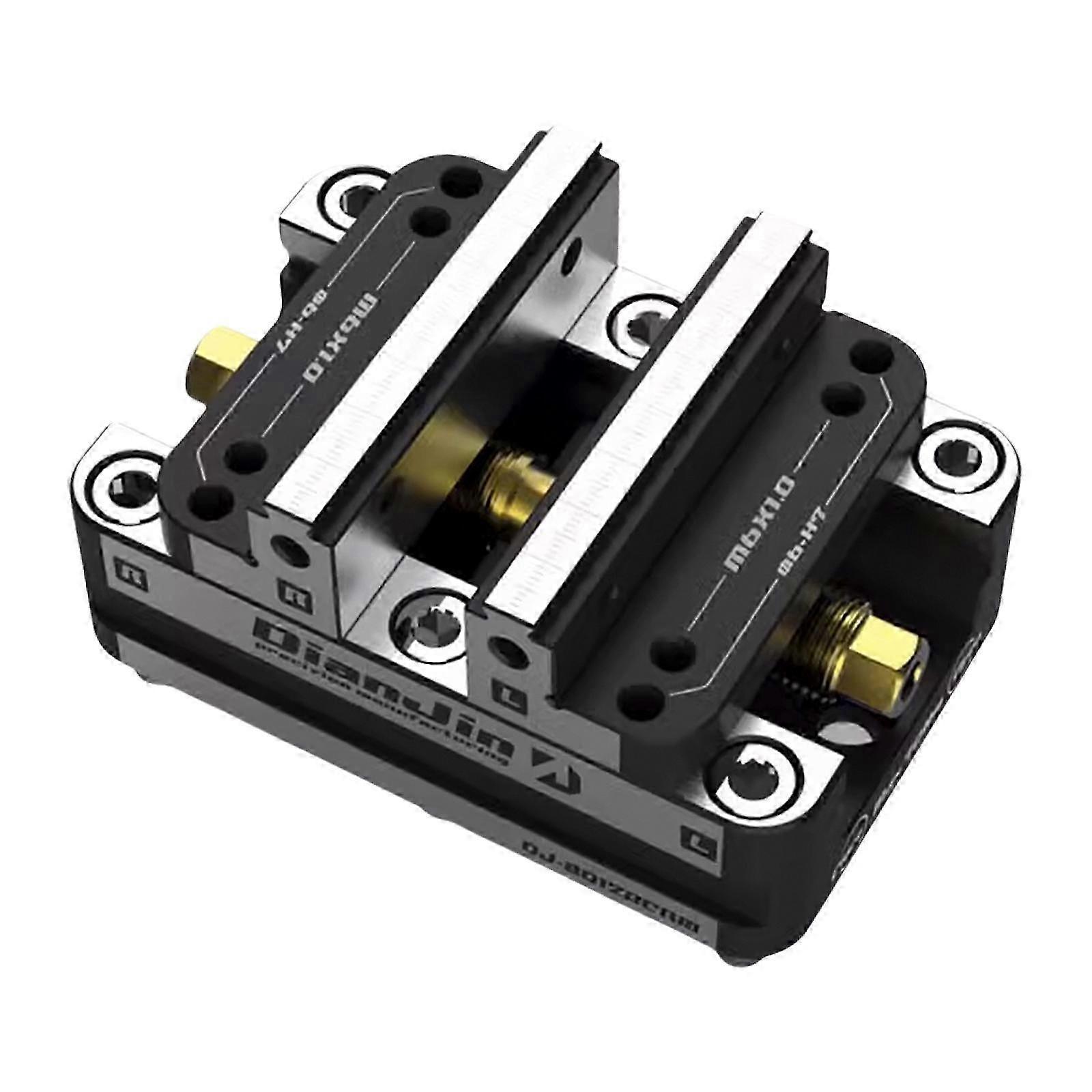 (Dj-80120 Soft Jaw 3kg) Four & Five-axis Fixture Self-centering Vise Zero-point Quick-change Vise Js