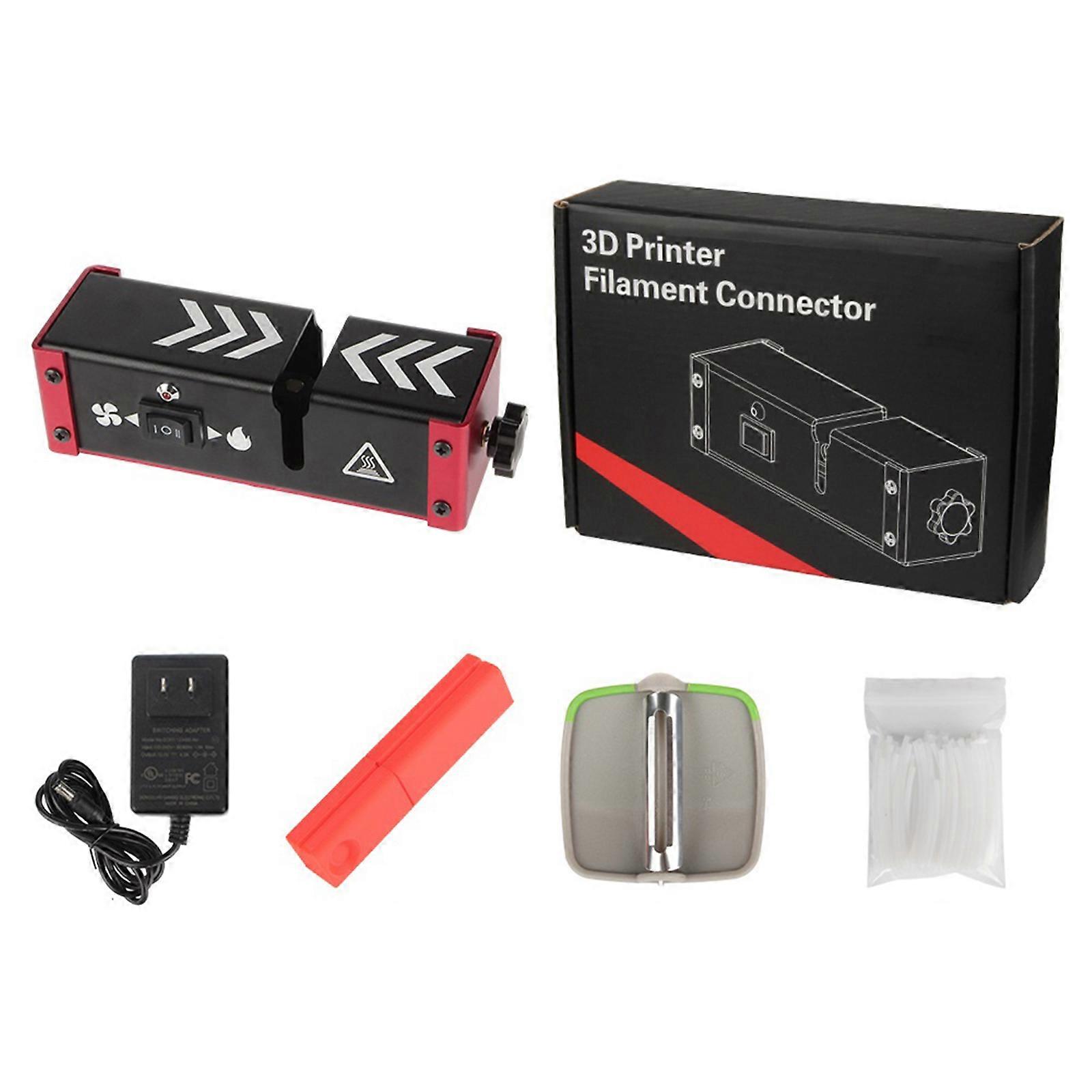 3D Printer 1.75 Filament Connector for Quick and Stable Waste Material Joining High Temperature Resistant