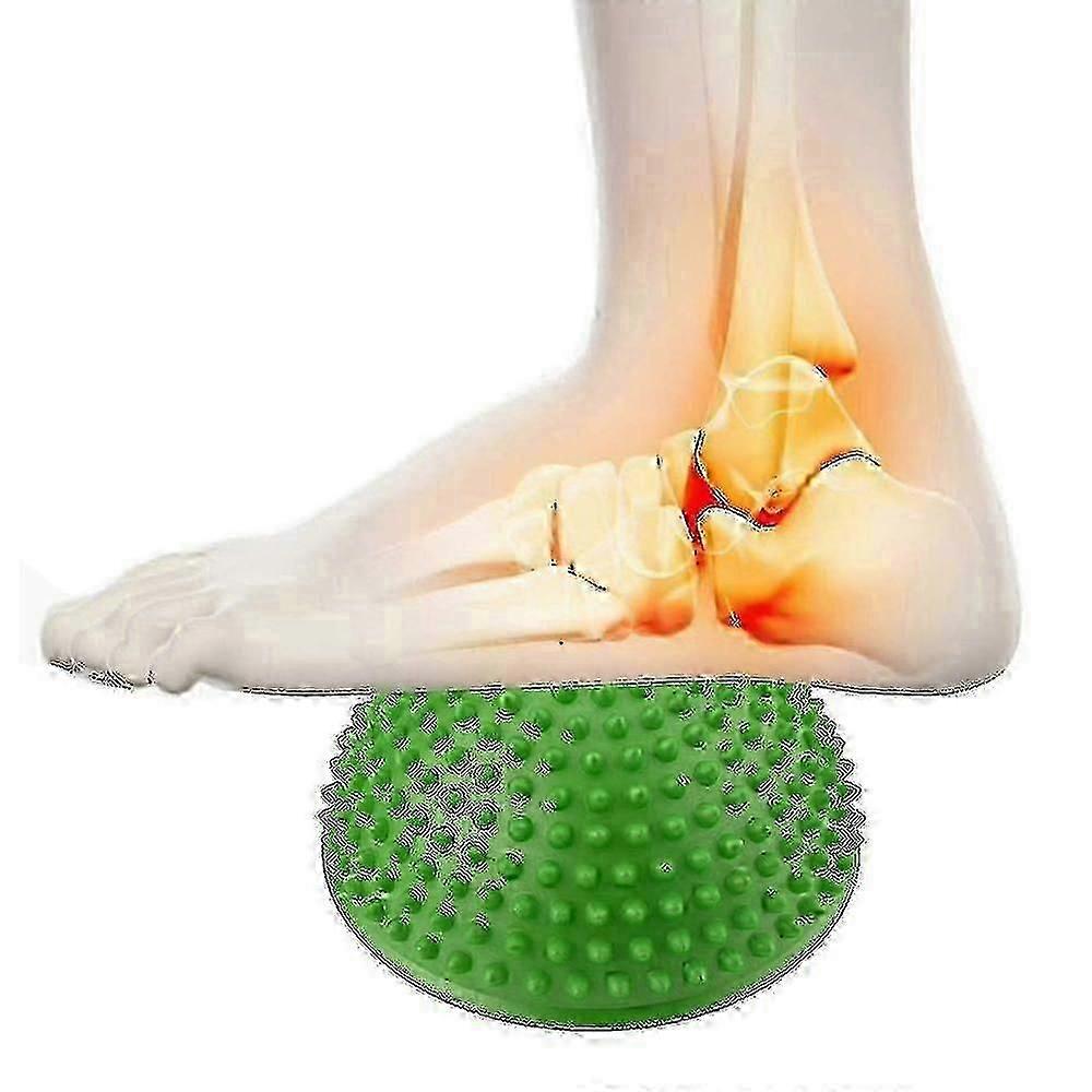Foot Therapy &; Balance Training Half Ball - Μασάζ Εξοπλισμός Άσκησης για Γυμναστήριο στο Σπίτι Fitness