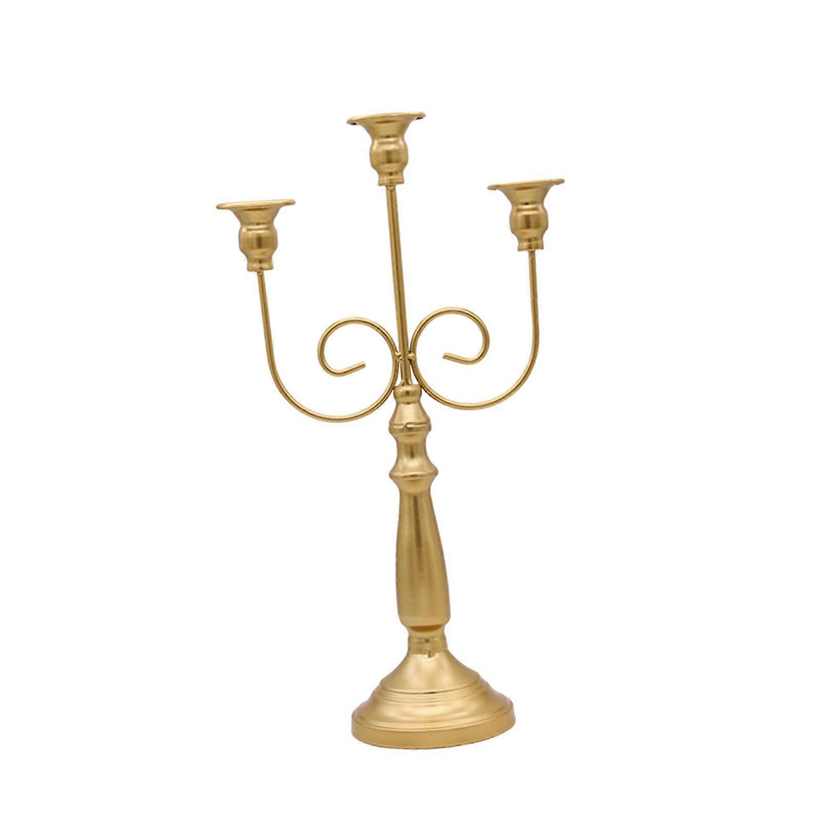 Taper Candles Holder Candlestick Props Romantic for Dining Table Restaurant