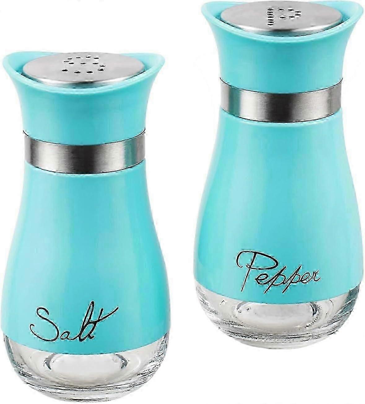 2つの塩とコショウのポットのパック塩とコショウのシェーカー塩とコショウのセット塩