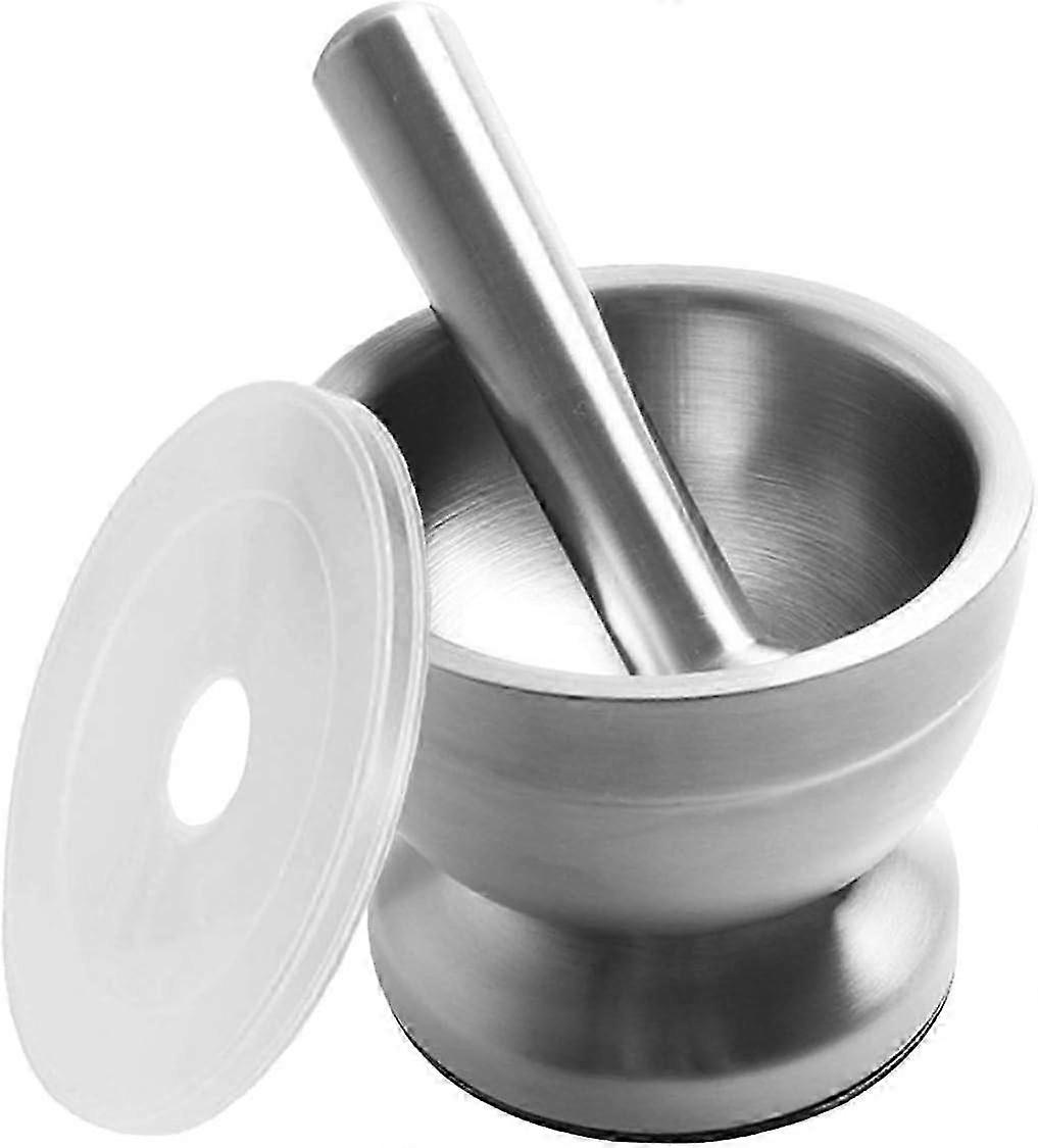 Mortier et pilon ensemble pour broyer des épices Pilules Herbes