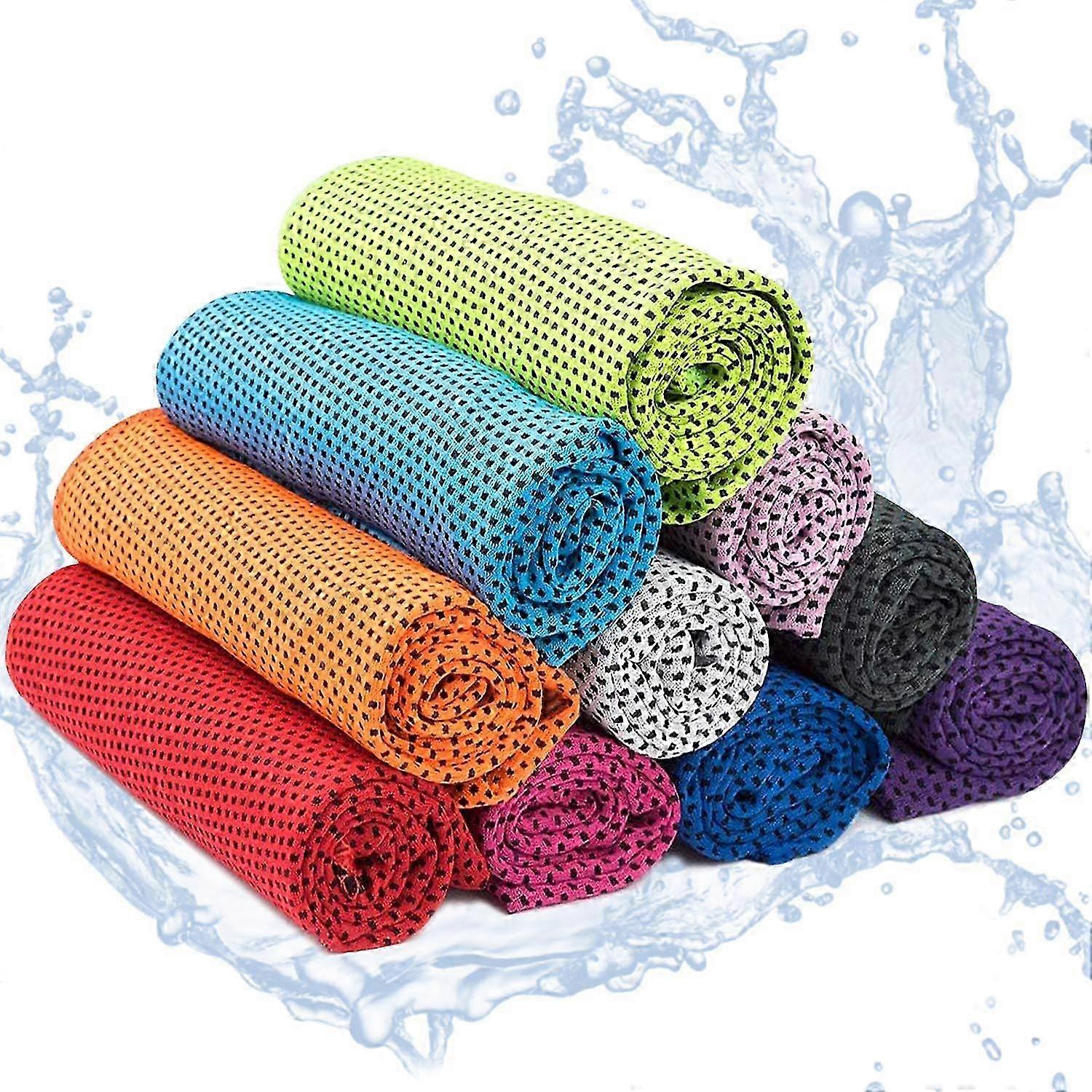 Cooling Towel - Microfiber Beach Towel with Cooling Function