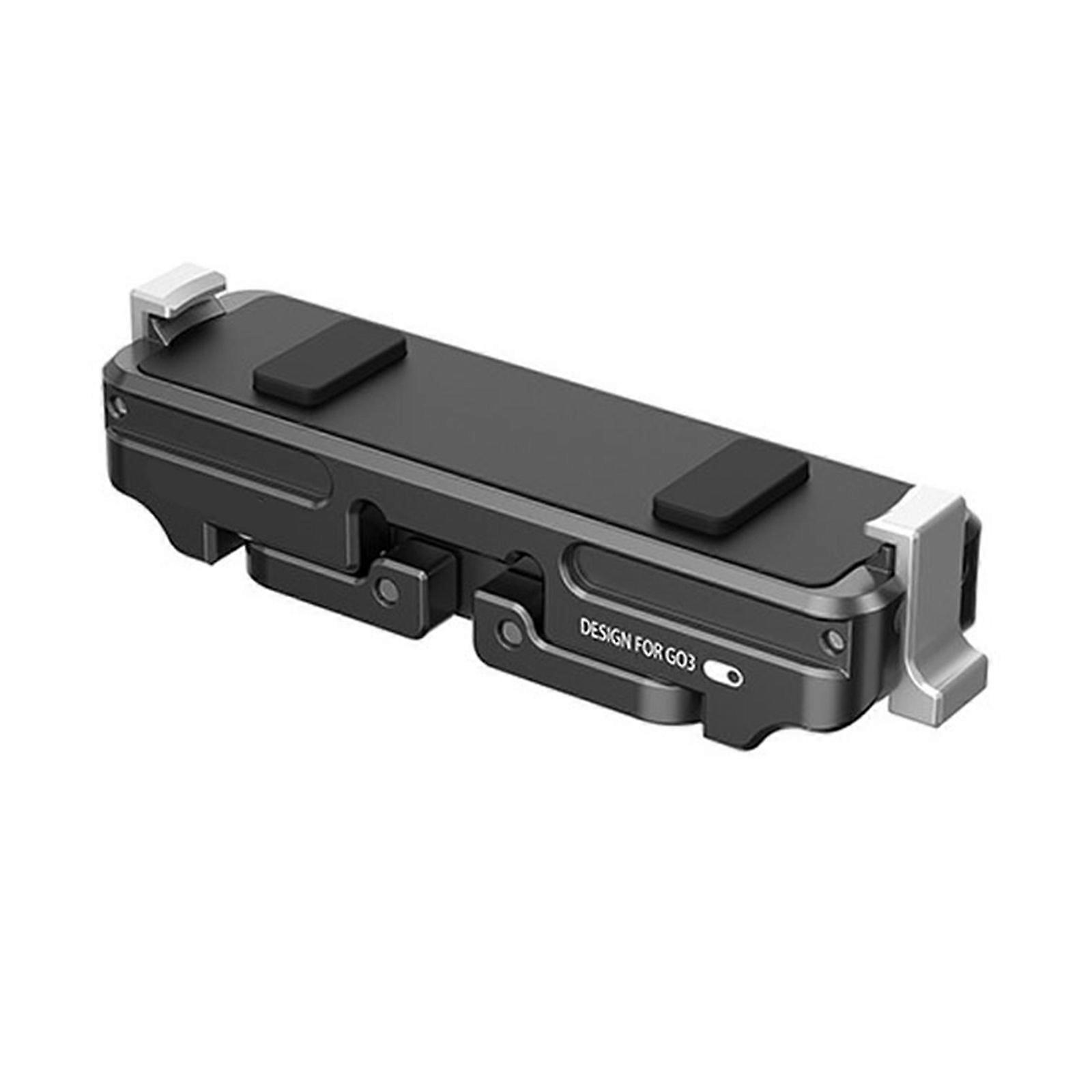 Magnetic Quick Release Adapter Mount Bracket With Claw Clip For 360 GO3 Camera Aluminum Alloy, Stable And Secure