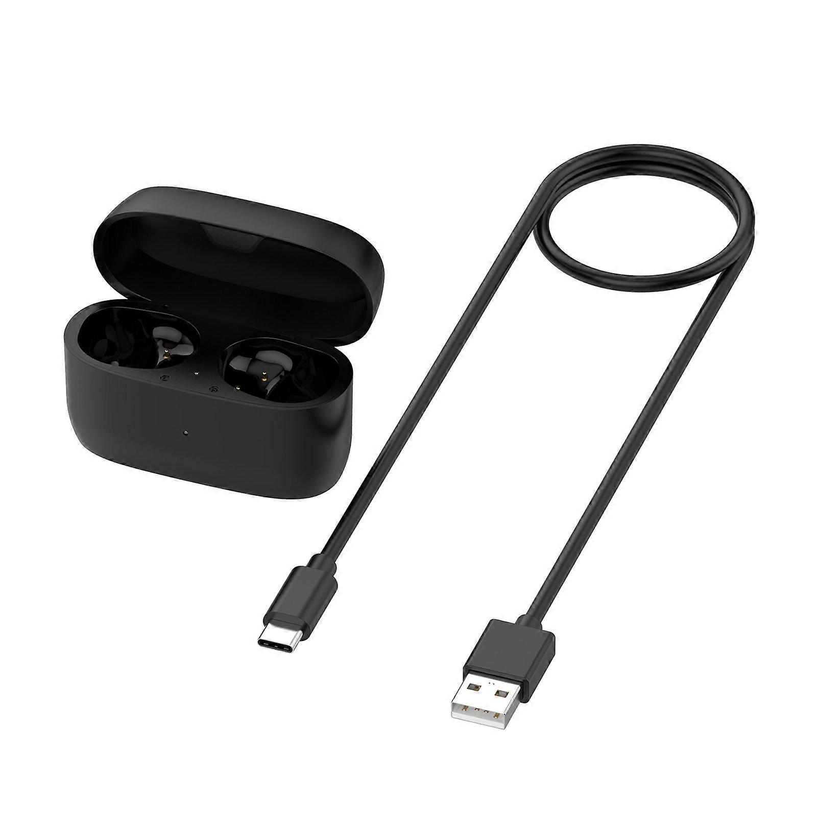 590mAh'li Yüksek Verimli Kulaklık Şarj Kutusu, 85t Kulaklıklar için Hızlı Şarj LED Göstergeleri Güvenli Yedekleme Gücü