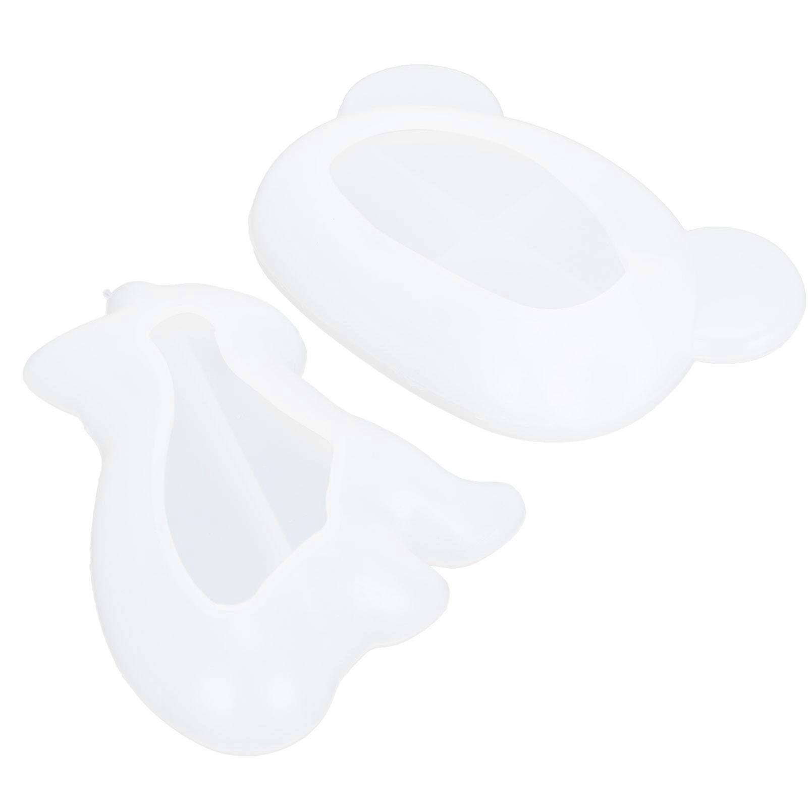 2Pcs Animal Silicone Mold
