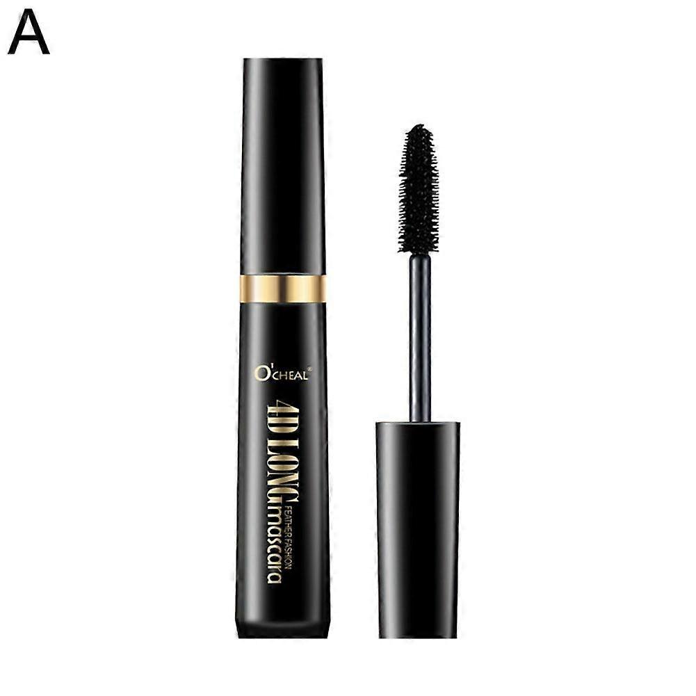 0350 Black Tube (A) $OCHEAL4D Volume, Thick, Curled, Waterproof, Sweat-Proof, Long-Lasting Mascara