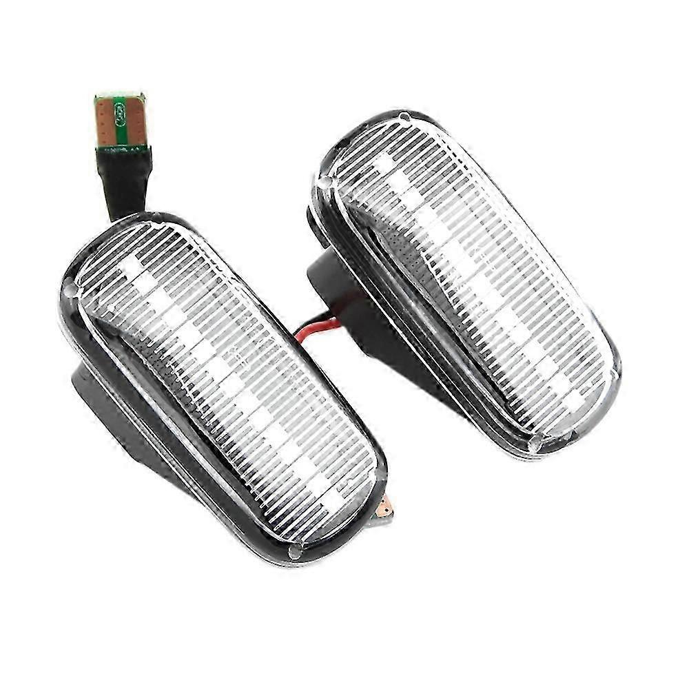 Car LED Dynamic Side Marker Signal Lamp Light Turn Lamp for Accord CR-V Fit Jazz Odyssey White