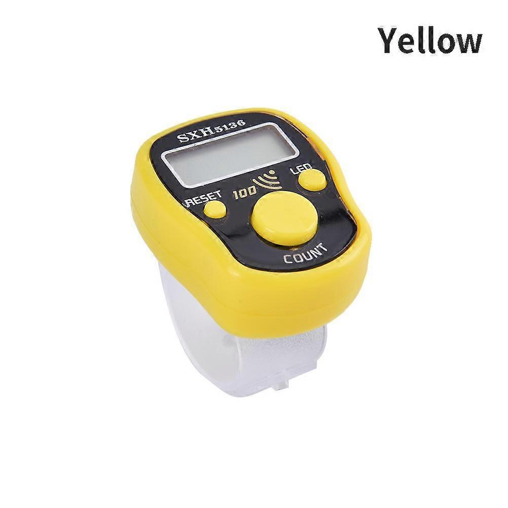 Stitch Marker Row Hand Tally Finger Counter Lcd Electric Digital Display