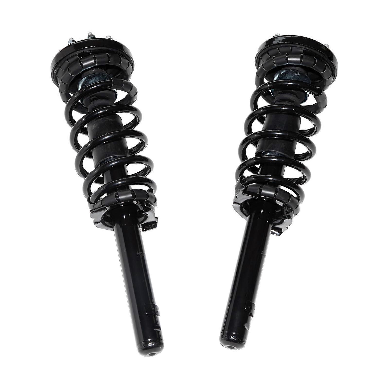 Front Pair Complete Struts with Coil Spring Assembly Compatible with 19982002 Honda Accord 171691R 171691L Shock Absorber Left  Right Side