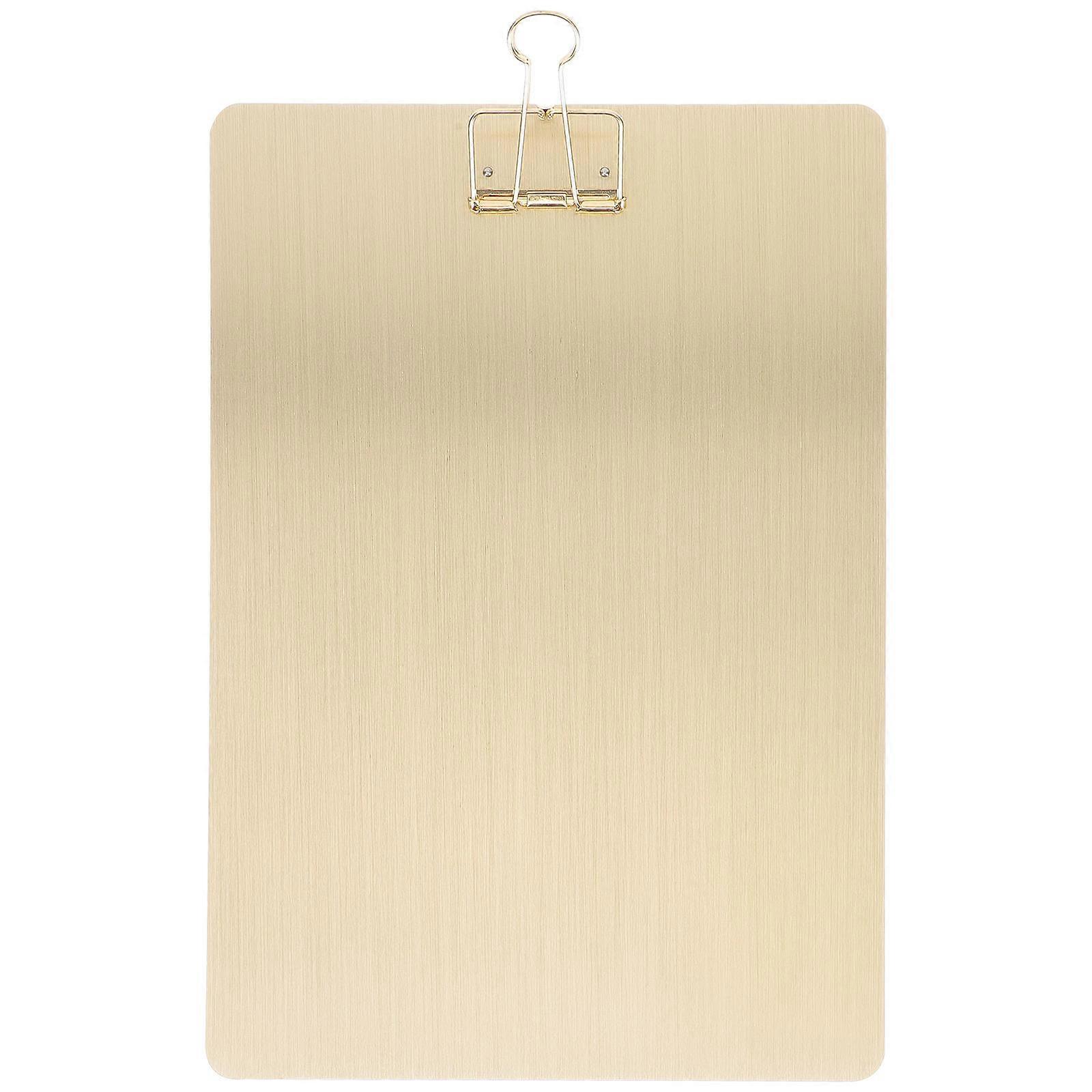 Lightweight Clipboard for Secure Paper Storage and Writing