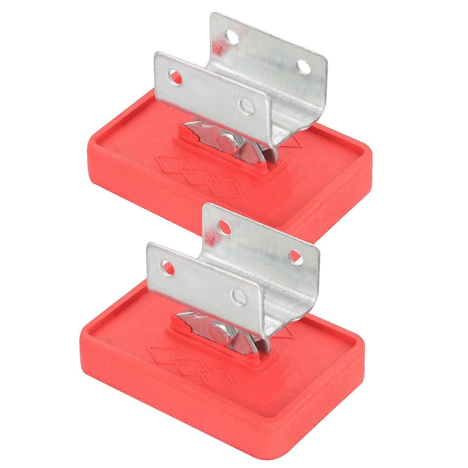 Adaptable Ladder Feet with Reliable Rubber Padding for Any Terrain