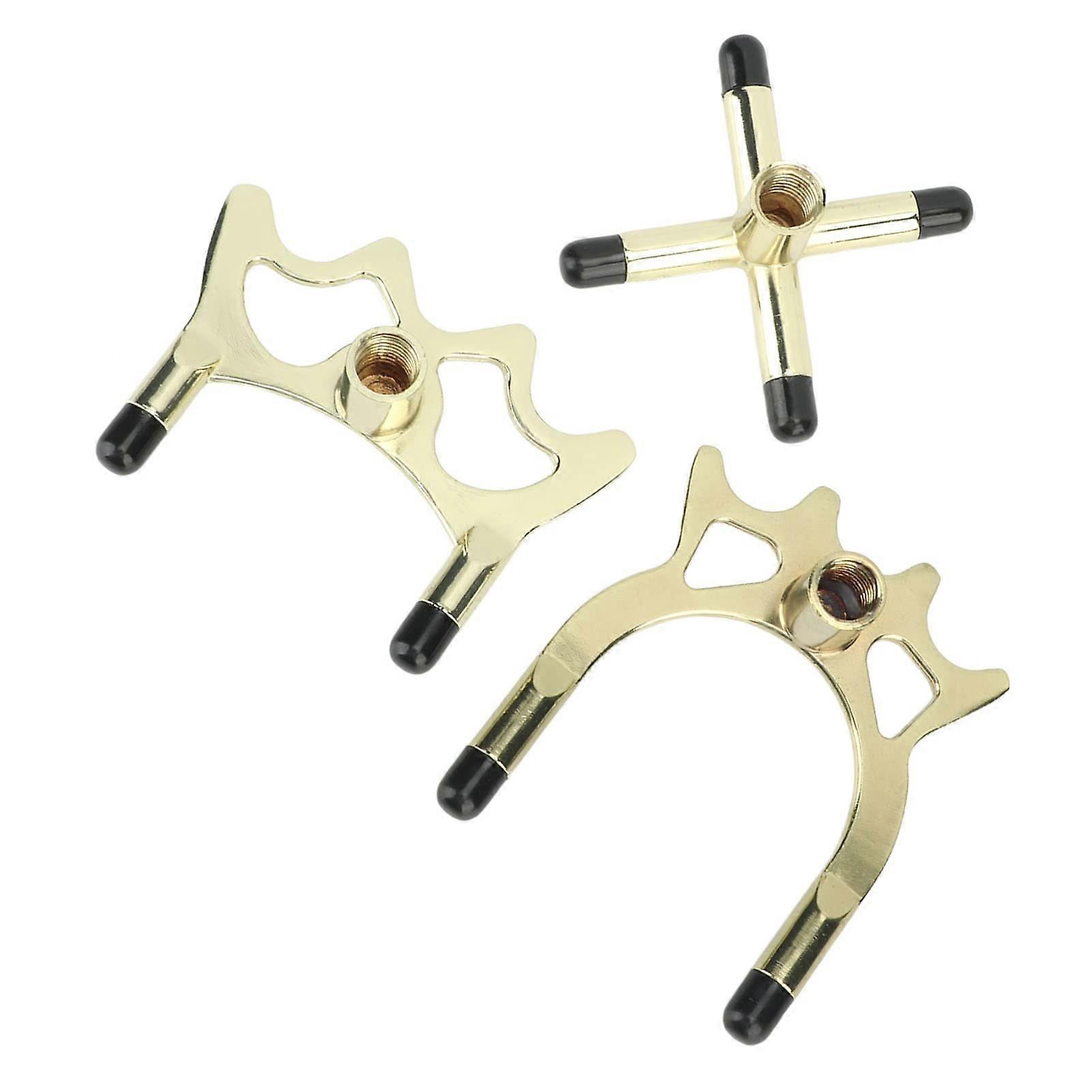 Pool bridge, 3PCS alloy and rubber reusable billard bridge head pool bridge for billard pool stick