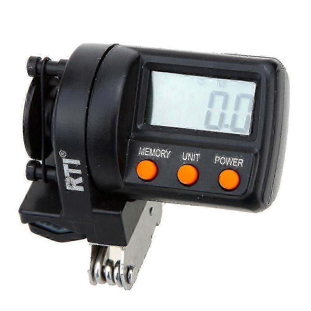 Portable Fishing Line Length Counter Digital Fishing Finder Line Length Depth Gauge Counter Fishin