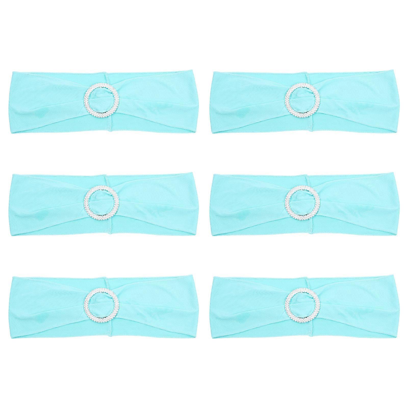 Chair Sashes Ties Polyester Bows Elegant Design Festive Enhancement Quick Installation Firm Fixation 25Pcs