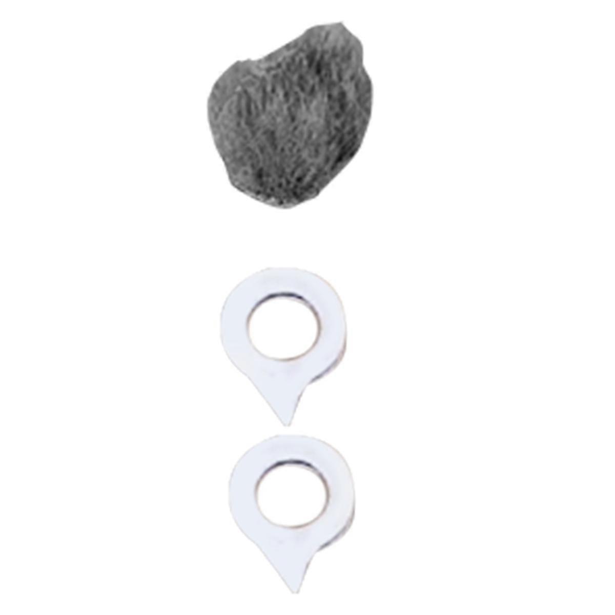 Windsceen Wind Muffler Cover Filter for Go Pro HERO 9 10 11 Micromuff for Microphone Windshield Gre