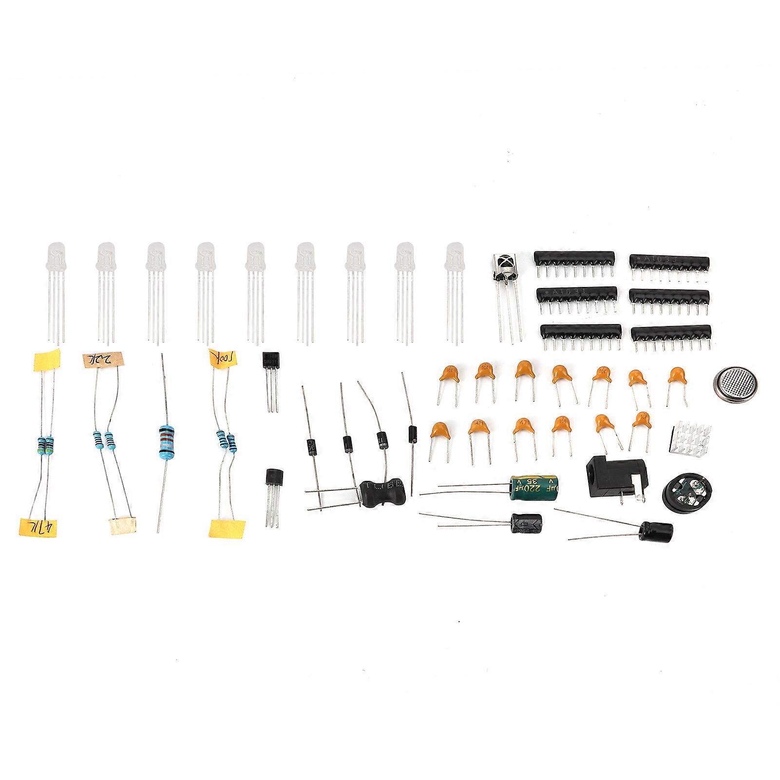 IV-11 Tube Clock, Vacuum Fluorescent, Retro Homemade Modifications, Clock Components