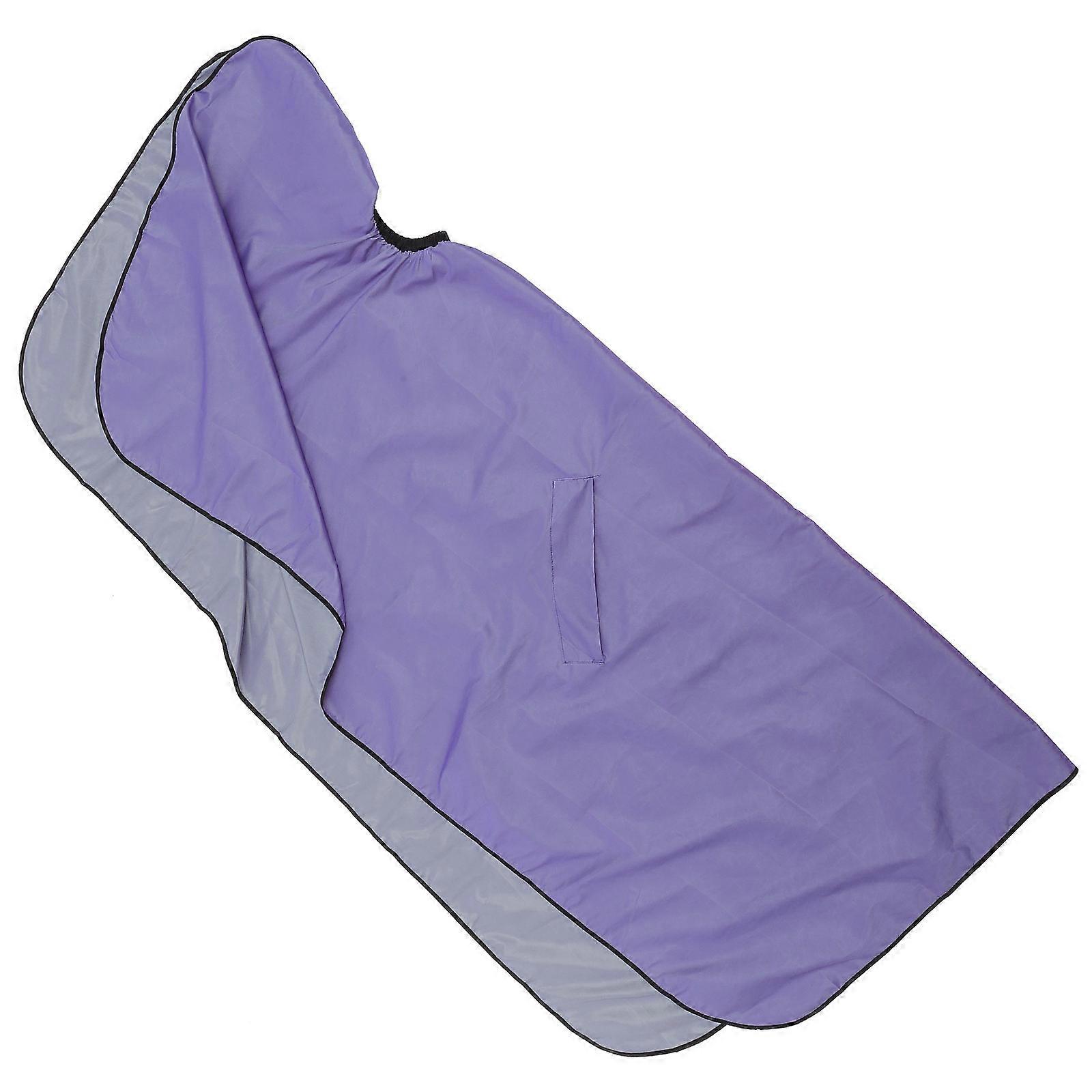 Professional Barber Capes Salon Barber Gown Purple Waterproof Easy To Clean For Hairstylist 1Set
