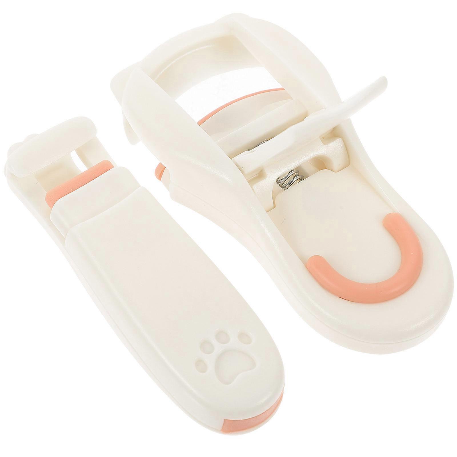 Compact Size Eyelash Curler For Makeup Use 7.00X1.80X1.30cm 2Pcs