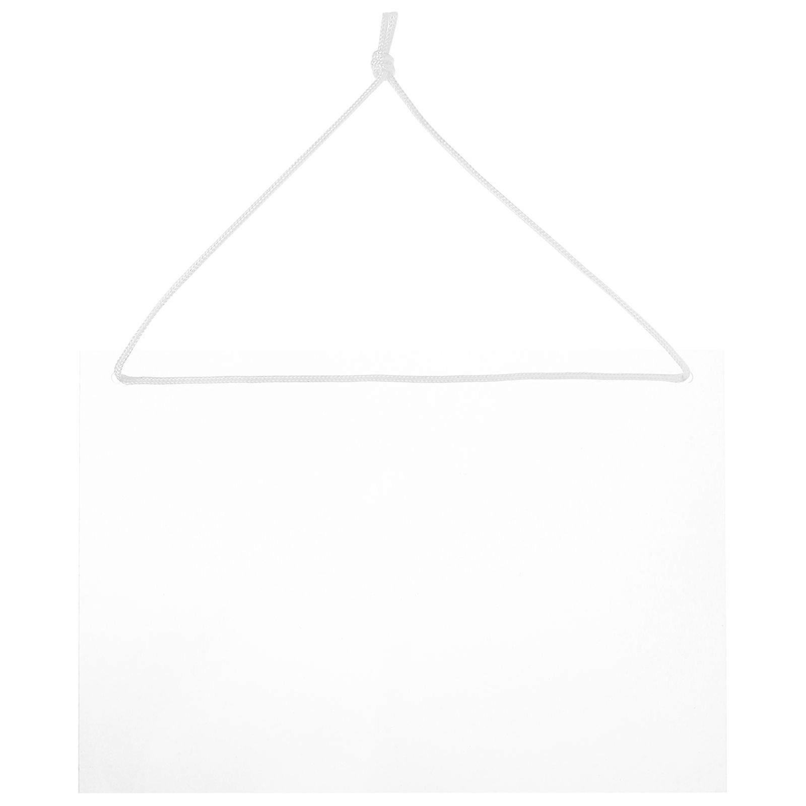 1 ensemble de tableau mémo en acrylique, tableau d'écriture suspendu, tableau mémo de bureau, tableau effaçable à sec transparent