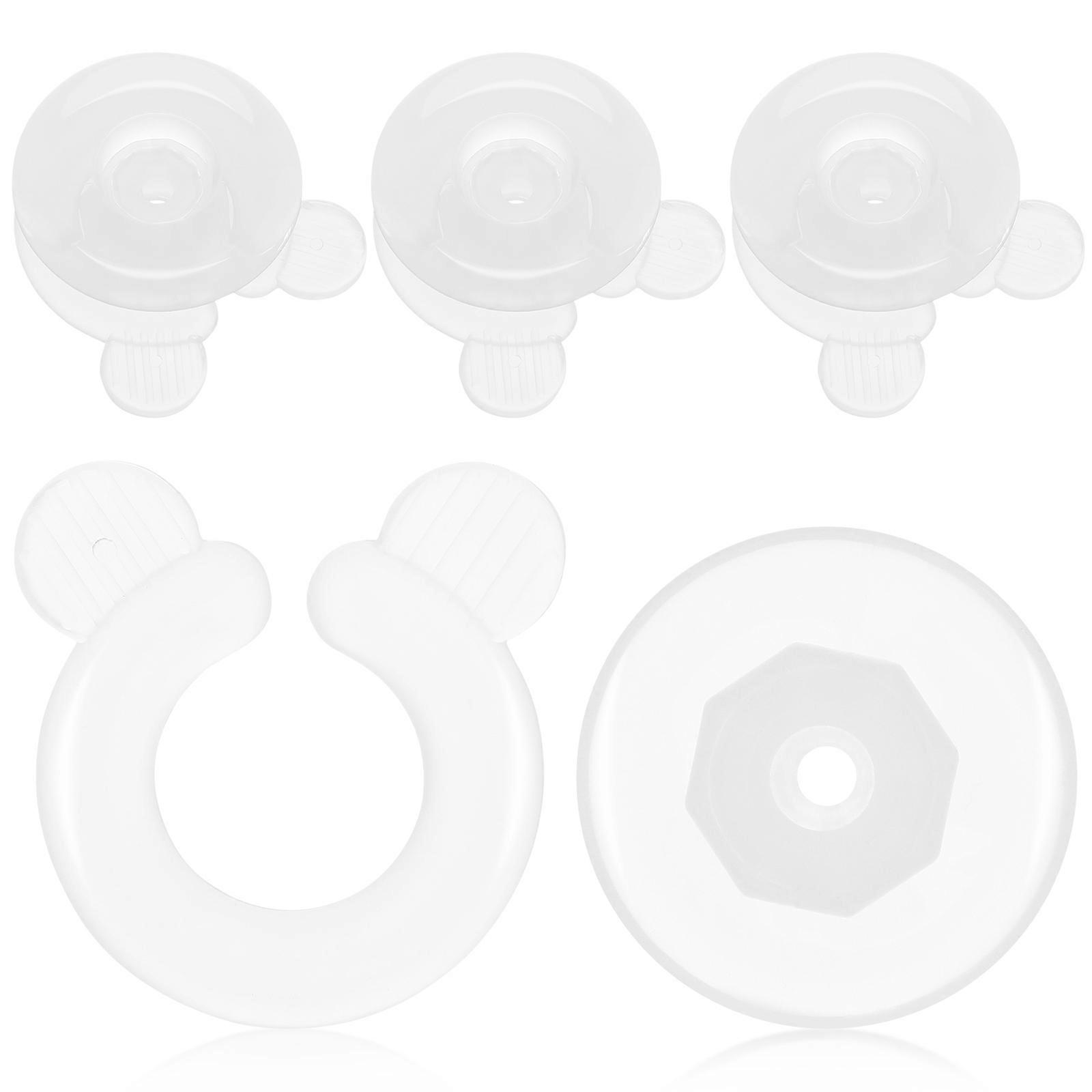 Bedsheets Clips Grippers Adjustable Bed Sheet Clip For Sleeping 4Pcs White Plastic